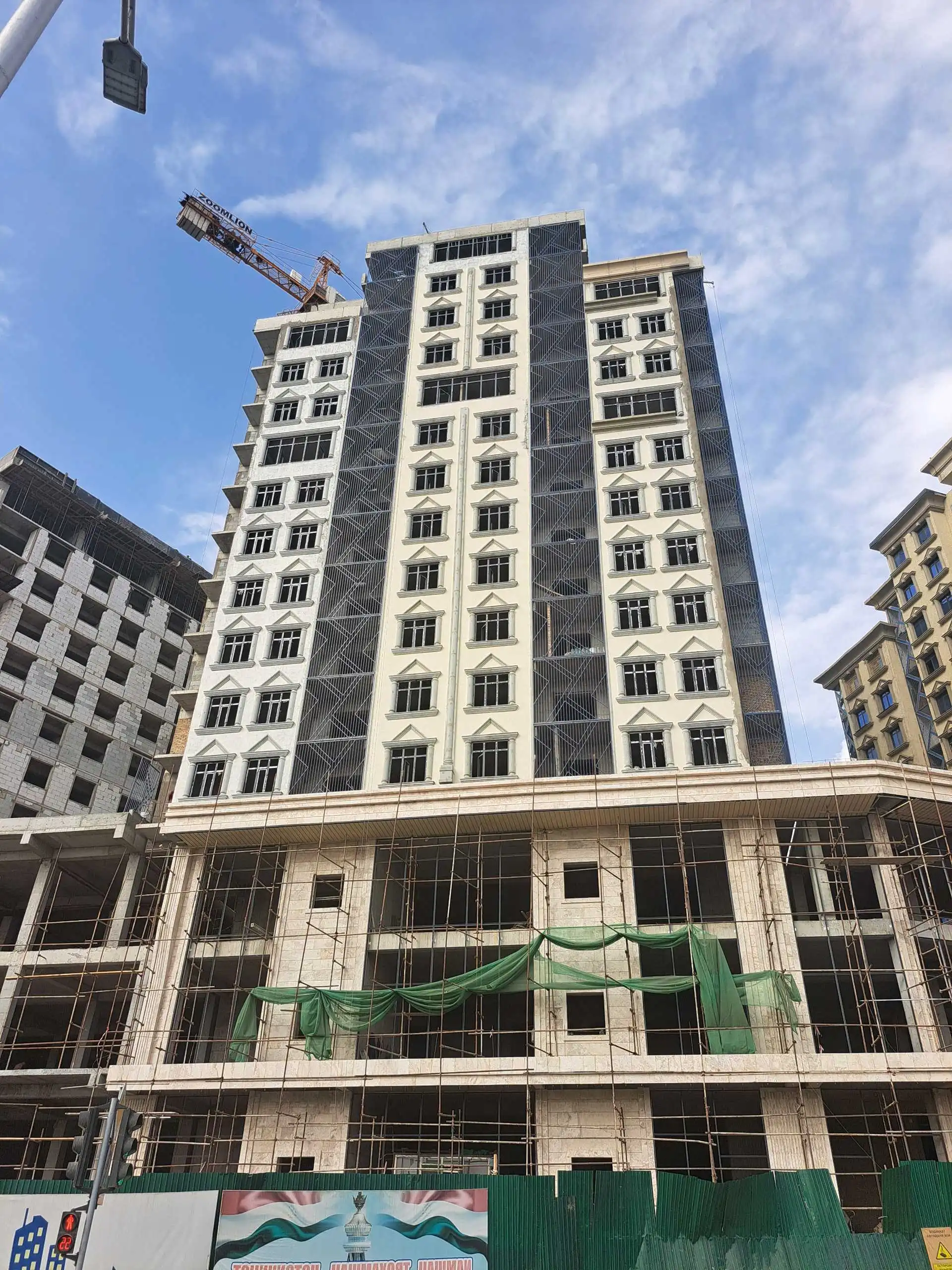 3-к квартира, 10 этаж, 93 м², нохияи Исмоили Сомонӣ
