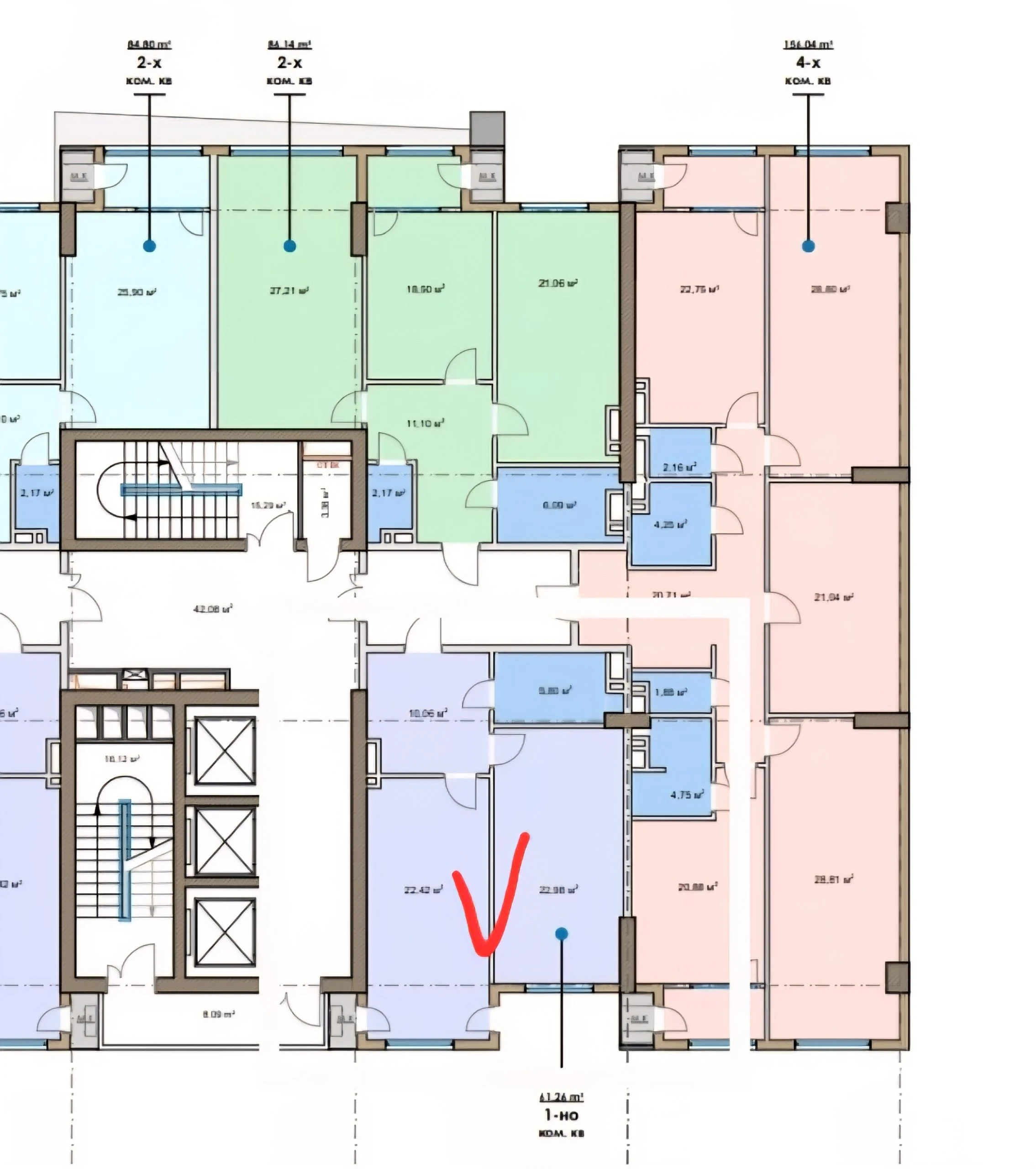 1-к квартира, 8 этаж, 61 м², Шохмансур