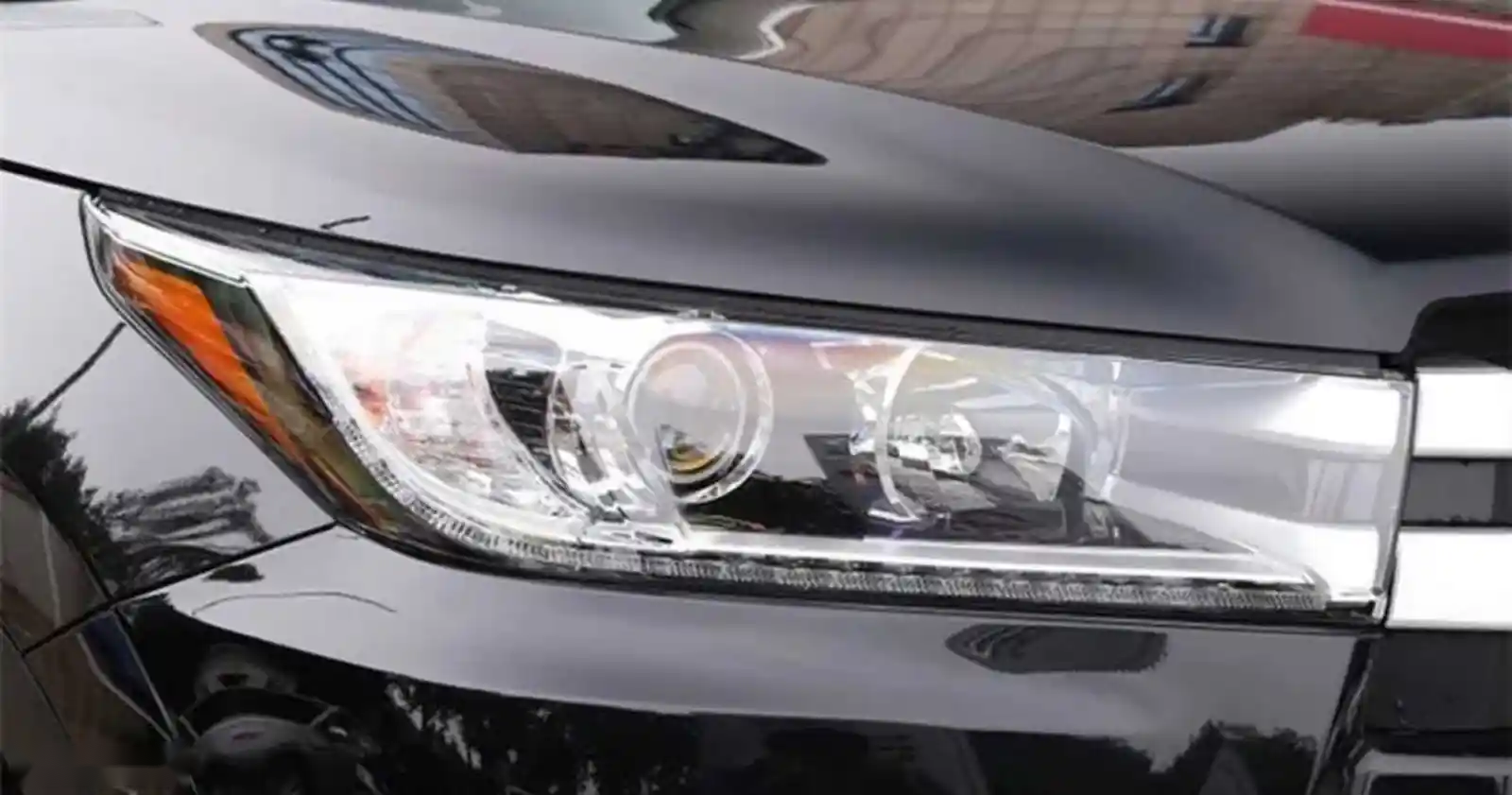 Стекло фары Toyota Highlander 3 U50 2016-2019 — фото 2