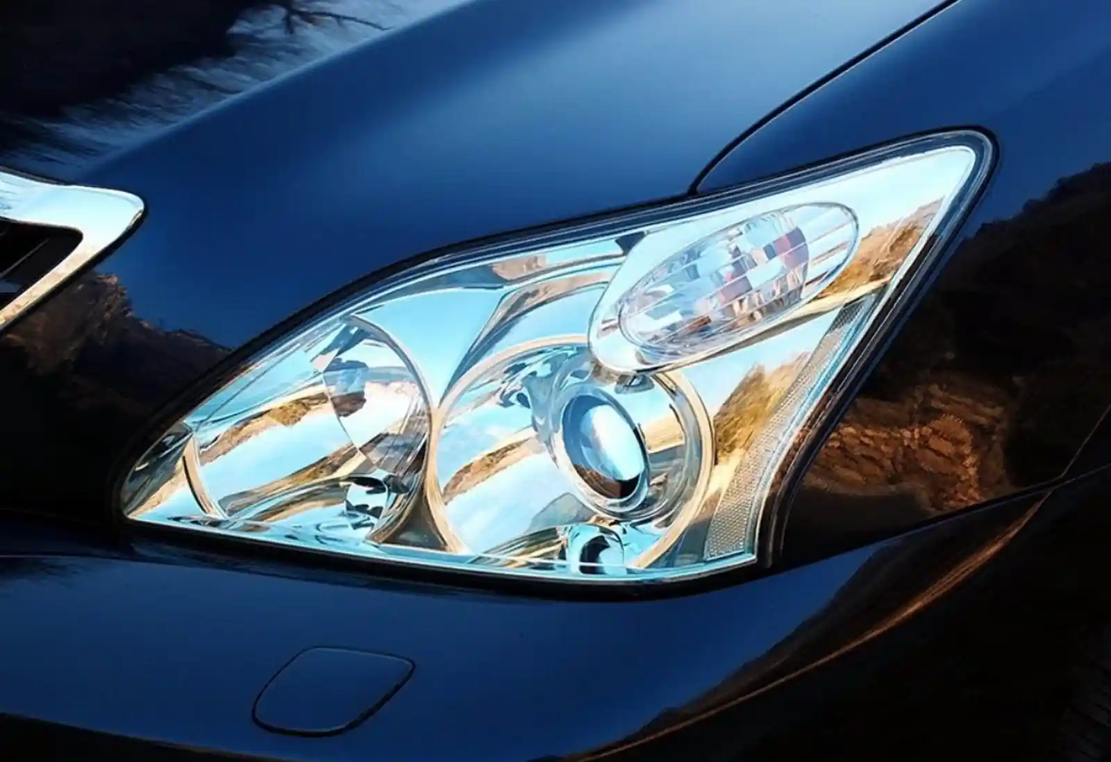 Стекло фары Lexus Rx 2003-2009 — фото 2