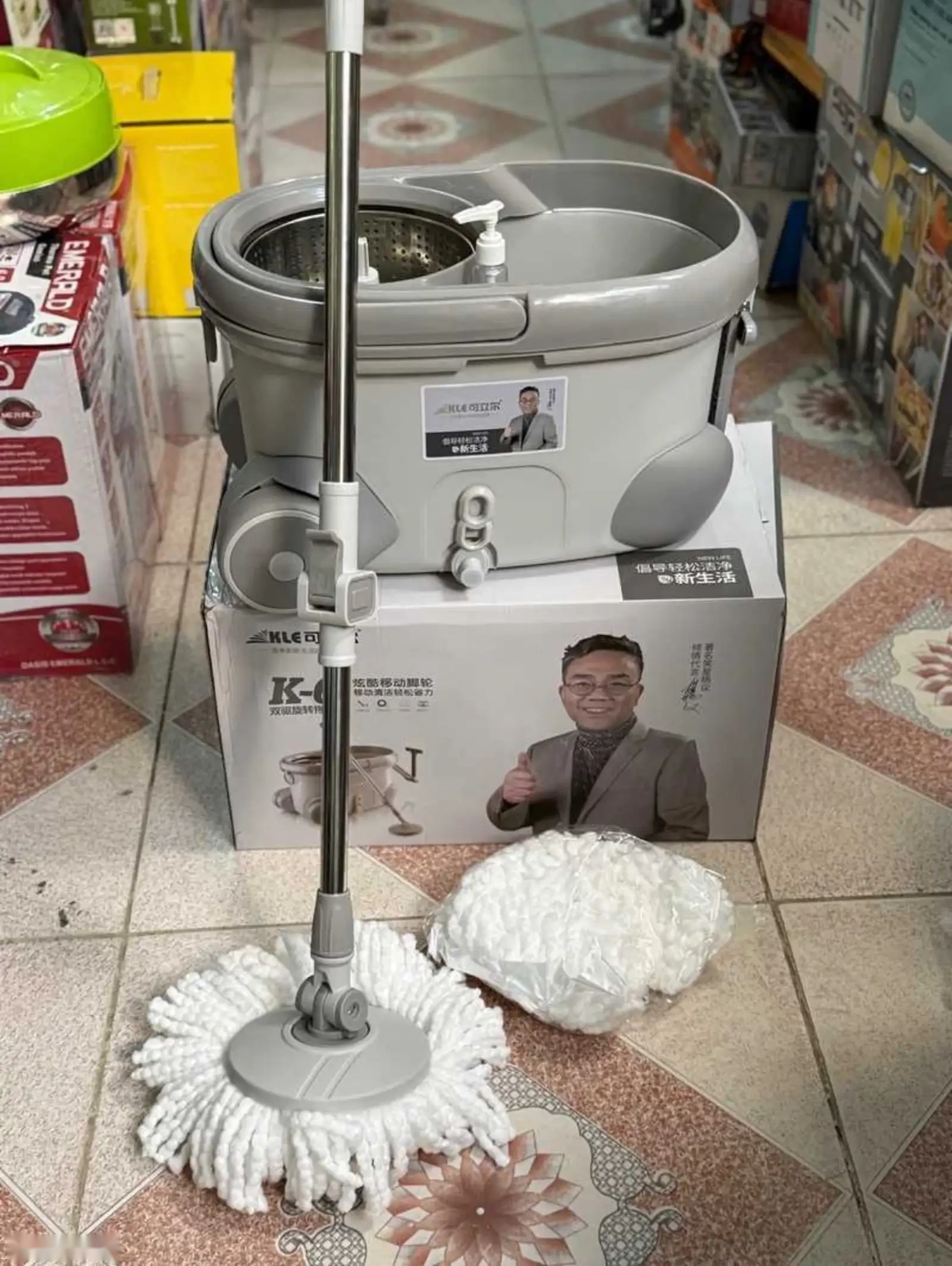 Швабра с ведром — фото 3