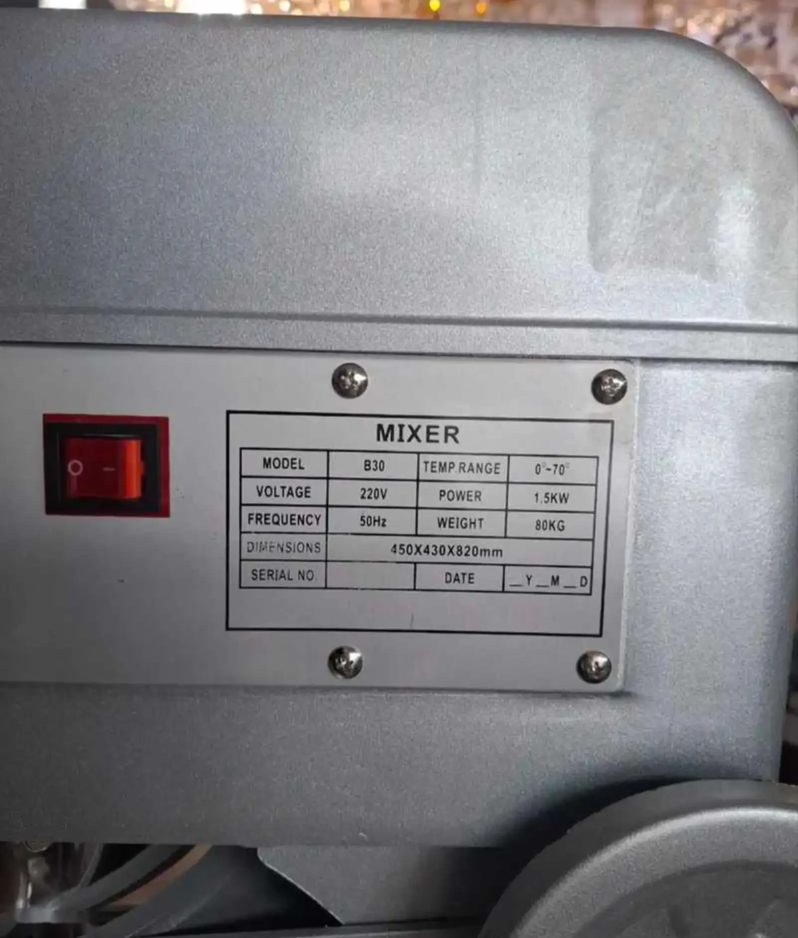 Миксер 30л 370а — фото 3