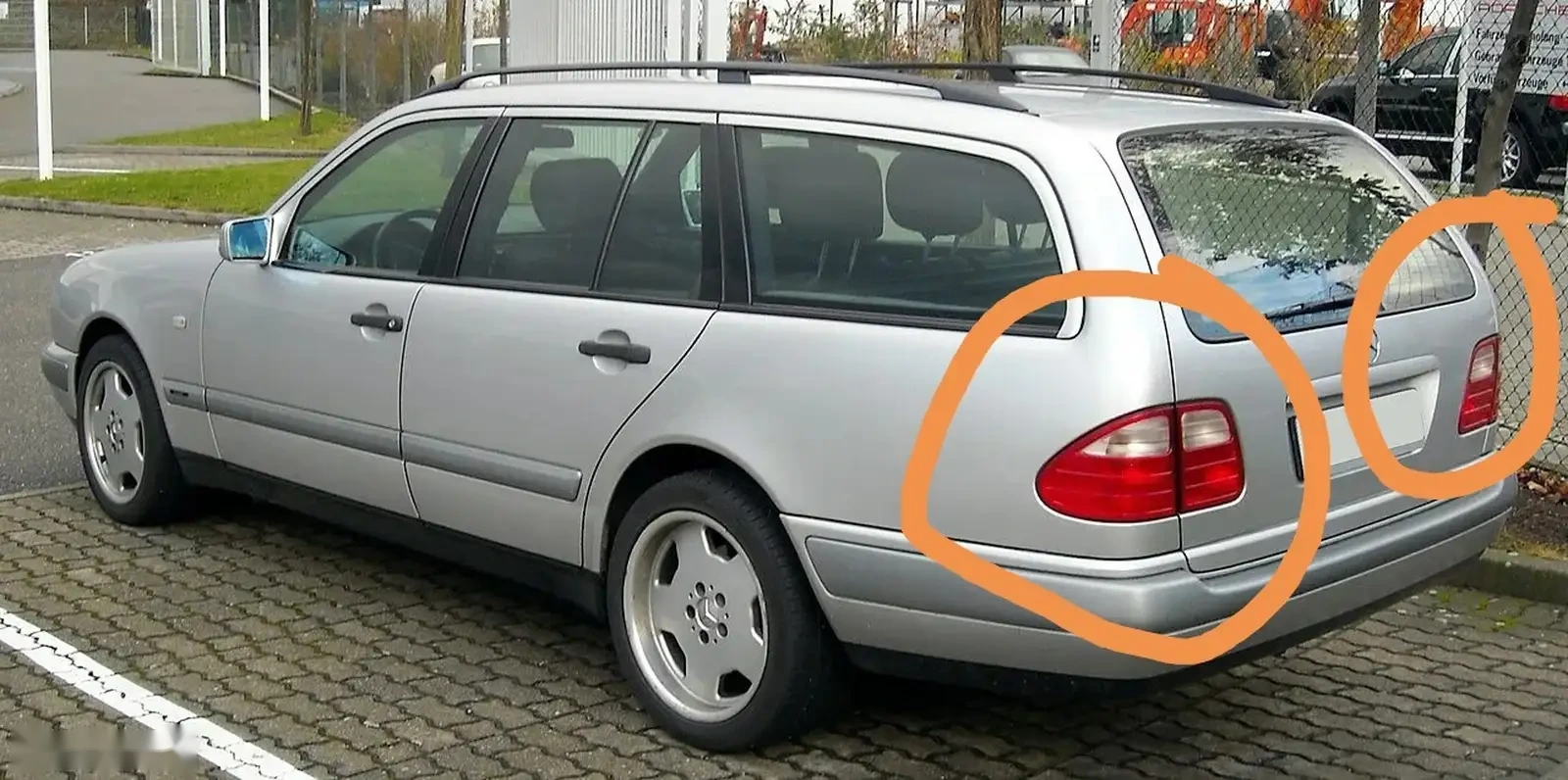 Задний стоп от mercedec w210 — фото 5