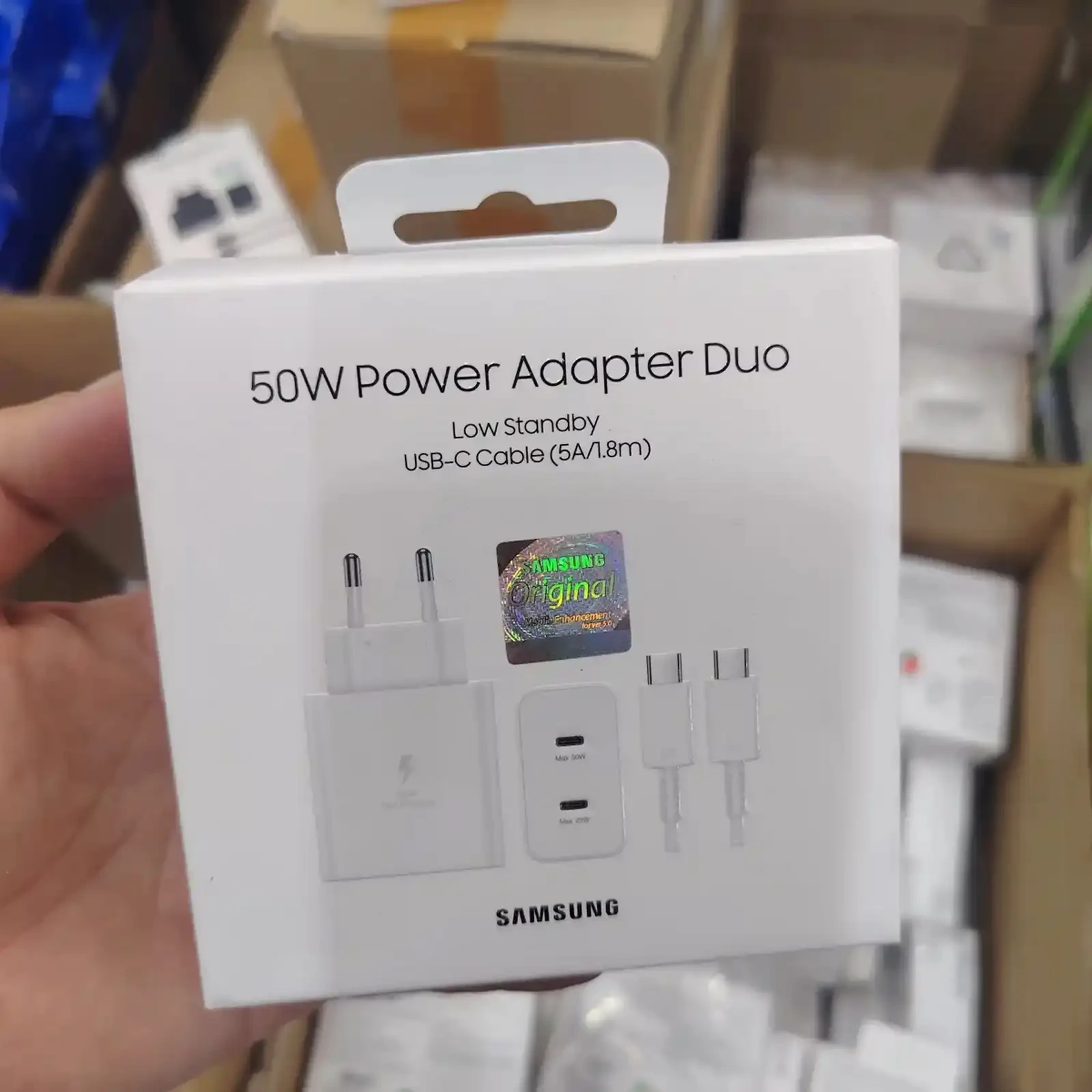 Зарядники Samsung 50W Power Adapter Duo Super Fast Charging — фото 4
