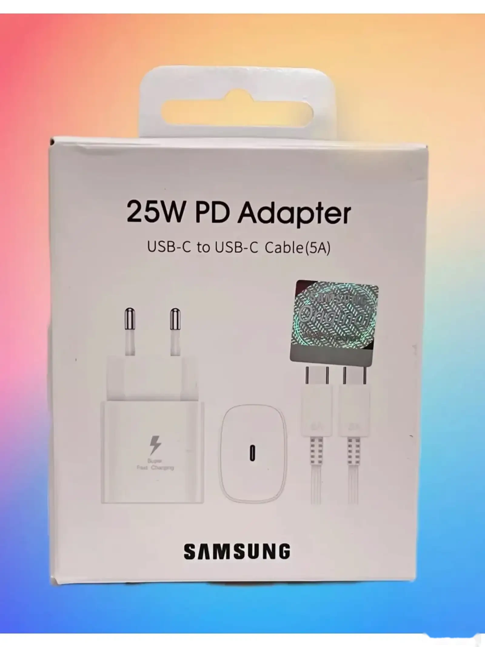 Зарядкаи аслии Samsung 25W PD Adapter Super Fast Charging — фото 3