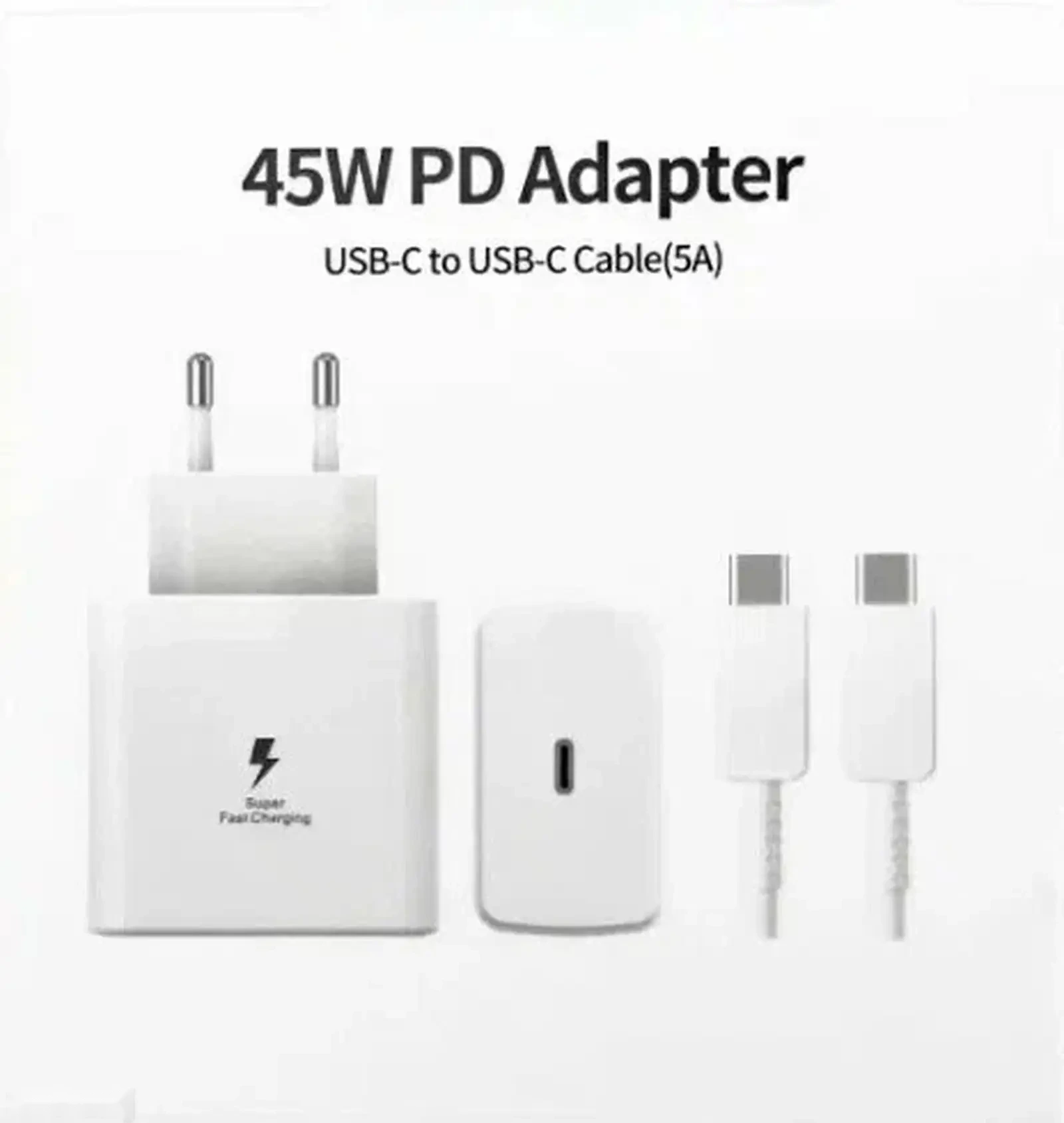 Зарядники аслии Samsung 45W PD Adapter Super Fast Charger — фото 5