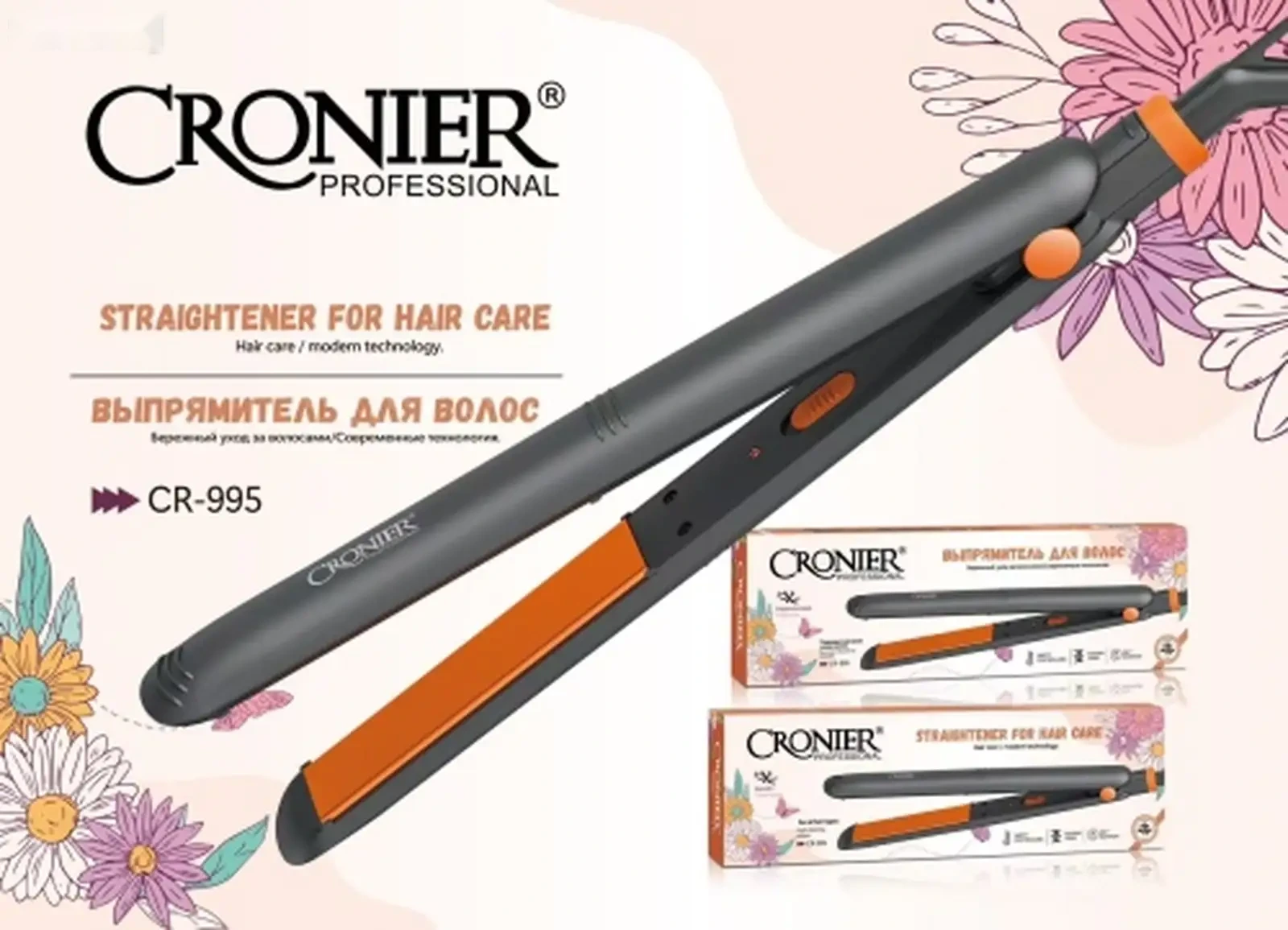 Утюжок для волос Cronier Professional CR-995 — фото 2