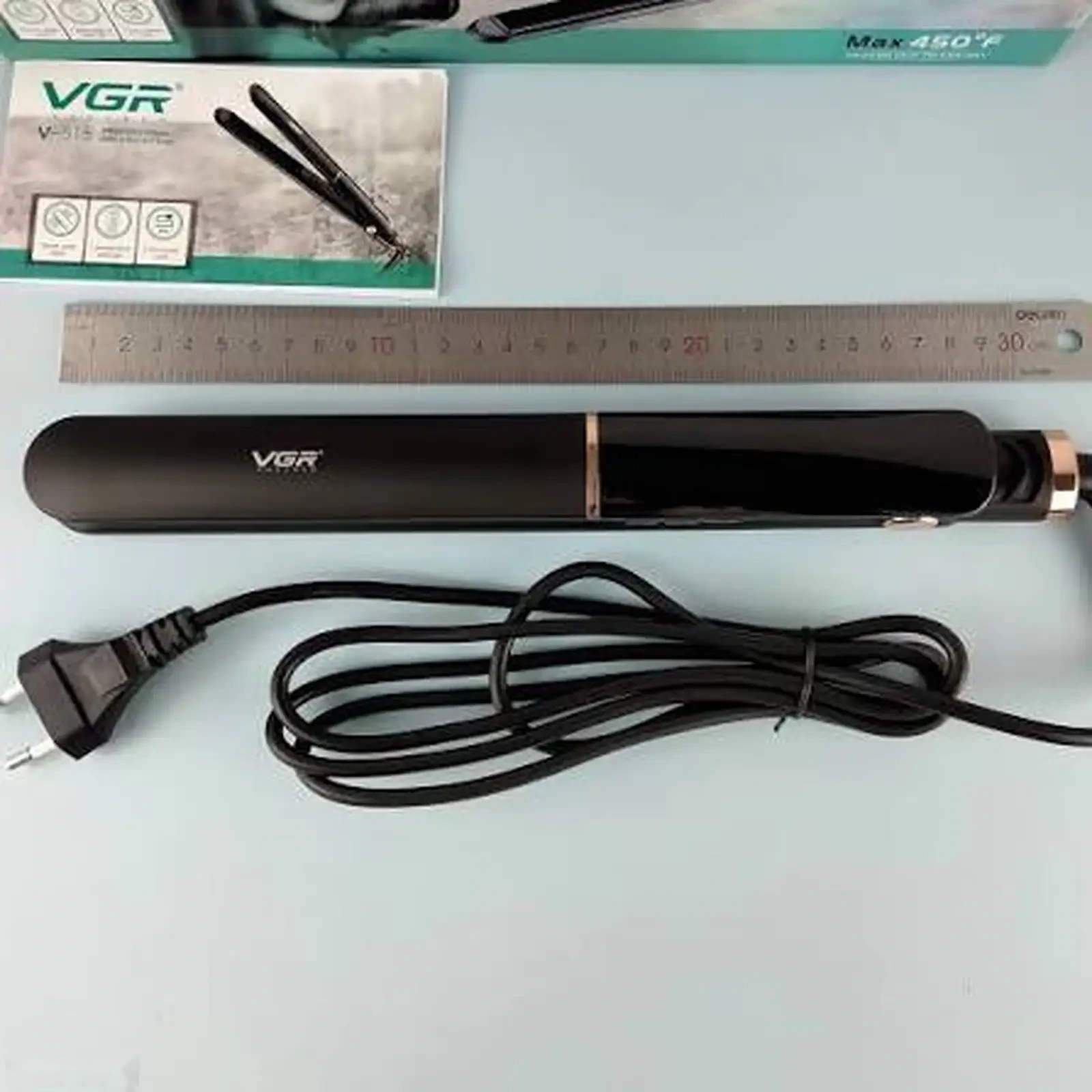 Утюжок барои рост кардани мо муй VGR V-515 Professional — фото 4