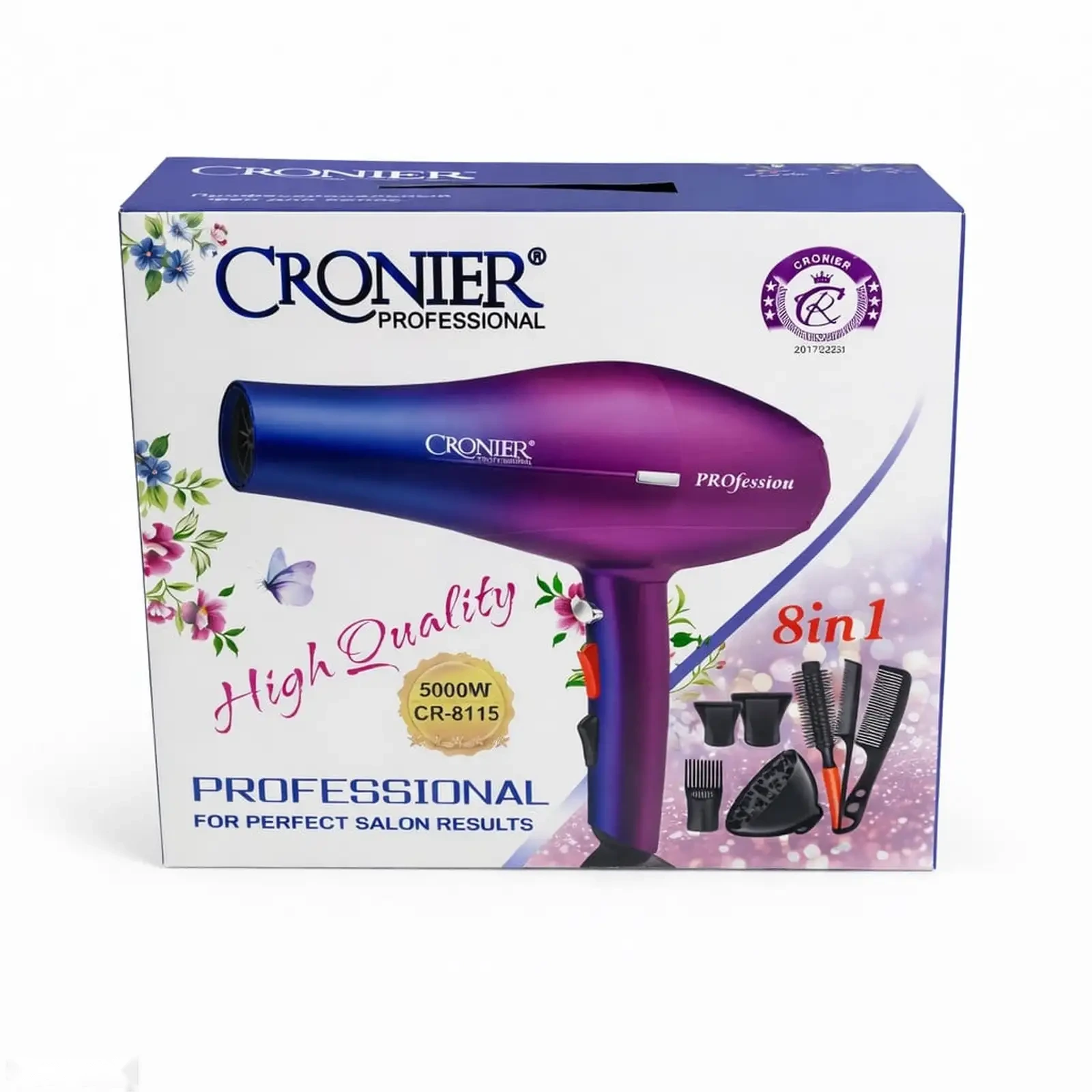 Фен Cronier Professional CR-8117 7 in 1 — фото 2