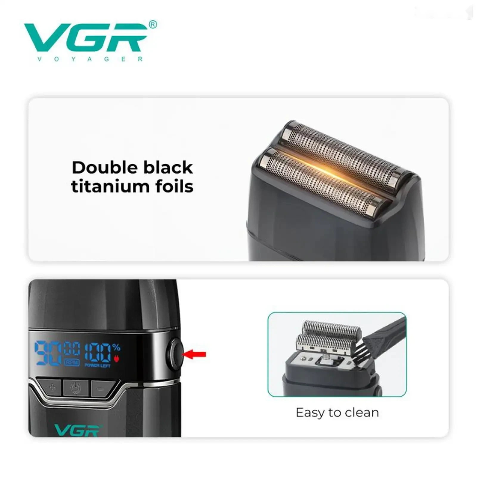 VGR V-308 Риштароши касбӣ бо иқтидори баланд 9000 RPM — фото 4