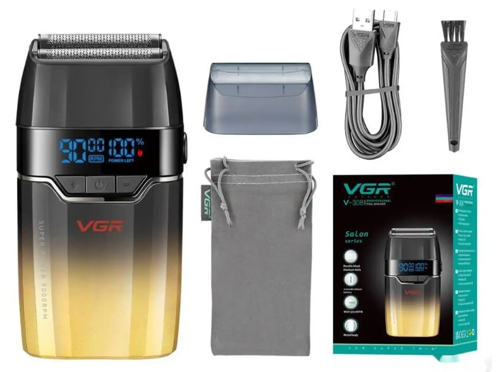 VGR V-308 Риштароши касбӣ бо иқтидори баланд 9000 RPM — фото 7