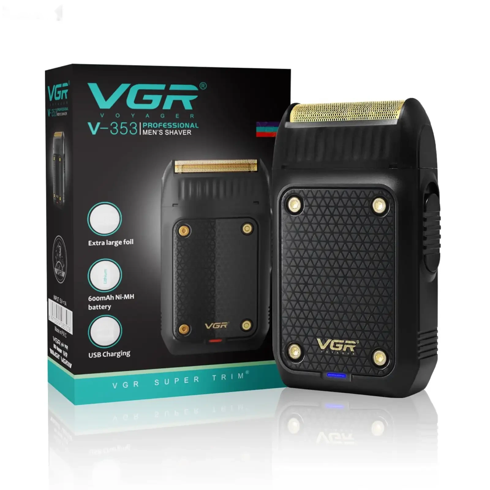 VGR V-353 Professional Shaver Сифати касбӣ дар дасти шумо — фото 2