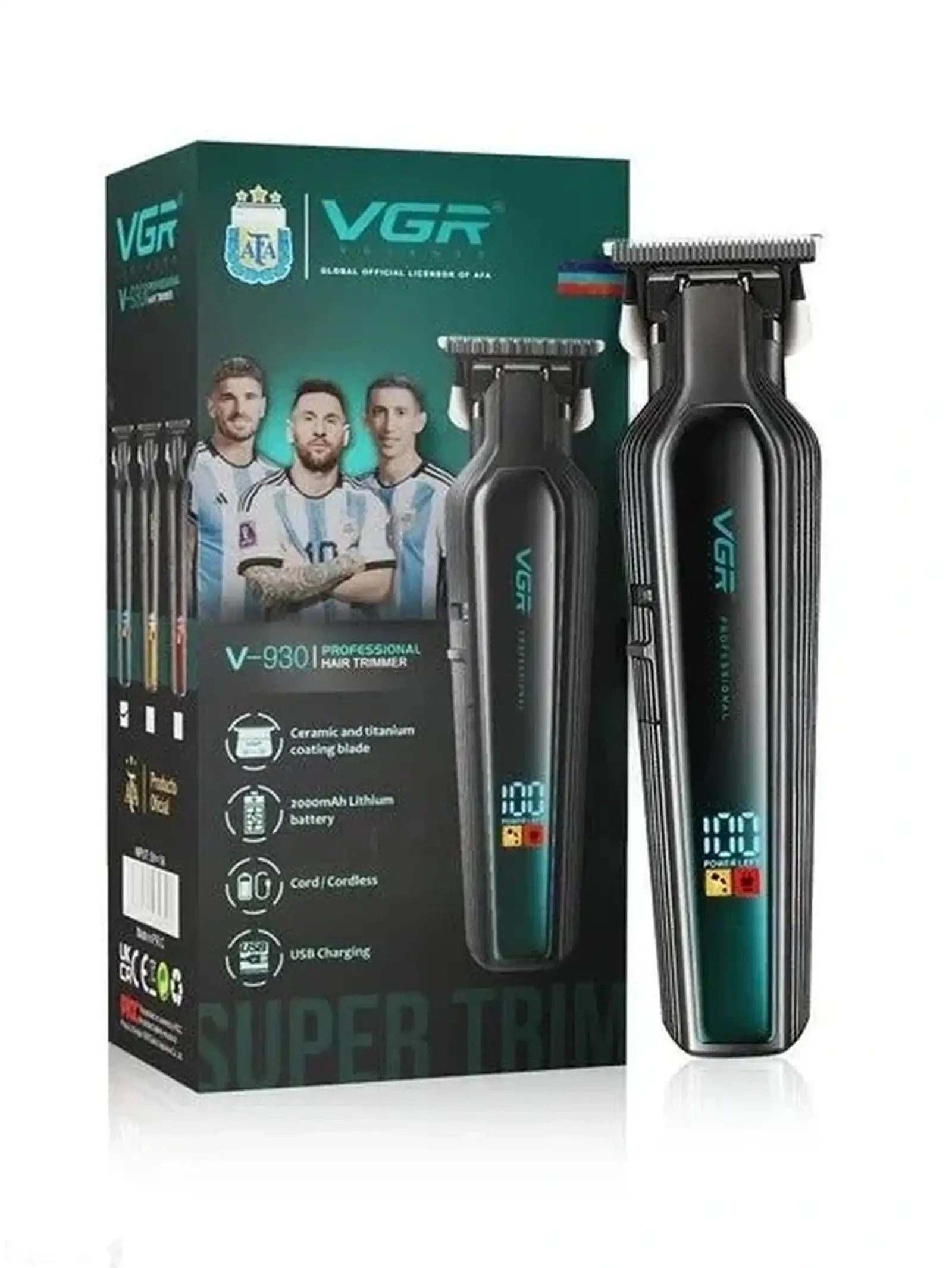 Сартароши касбии VGR V-930 Сифат ва Услуб дар як дастгоҳ — фото 2