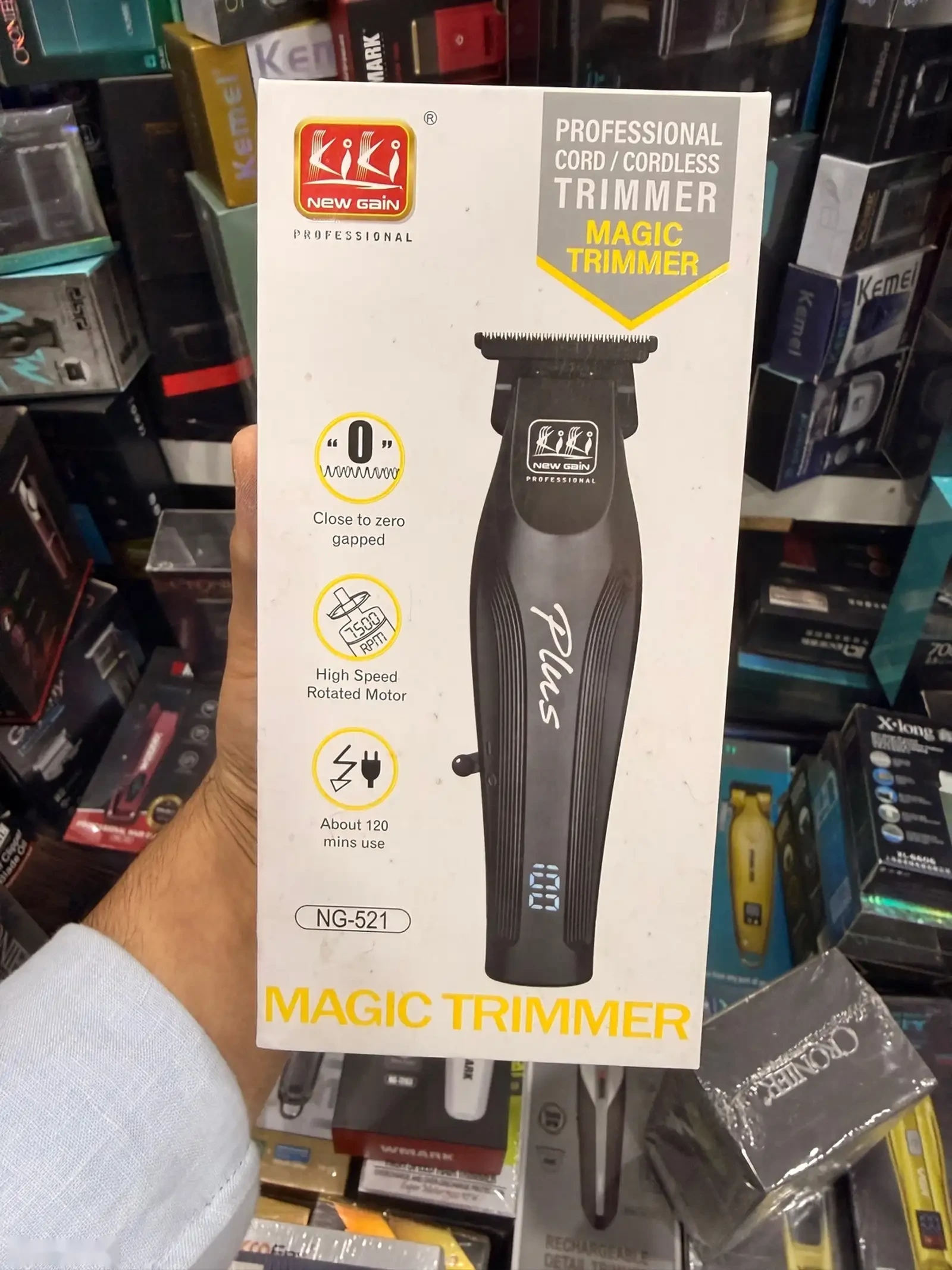 Триммери касбӣ Kiki New Gain Professional Magic Trimmer — фото 4