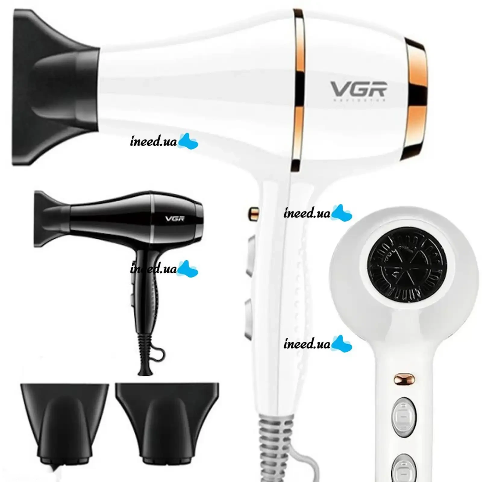 Фен VGR Voyager V-414 Professional Hair Dryer — фото 6