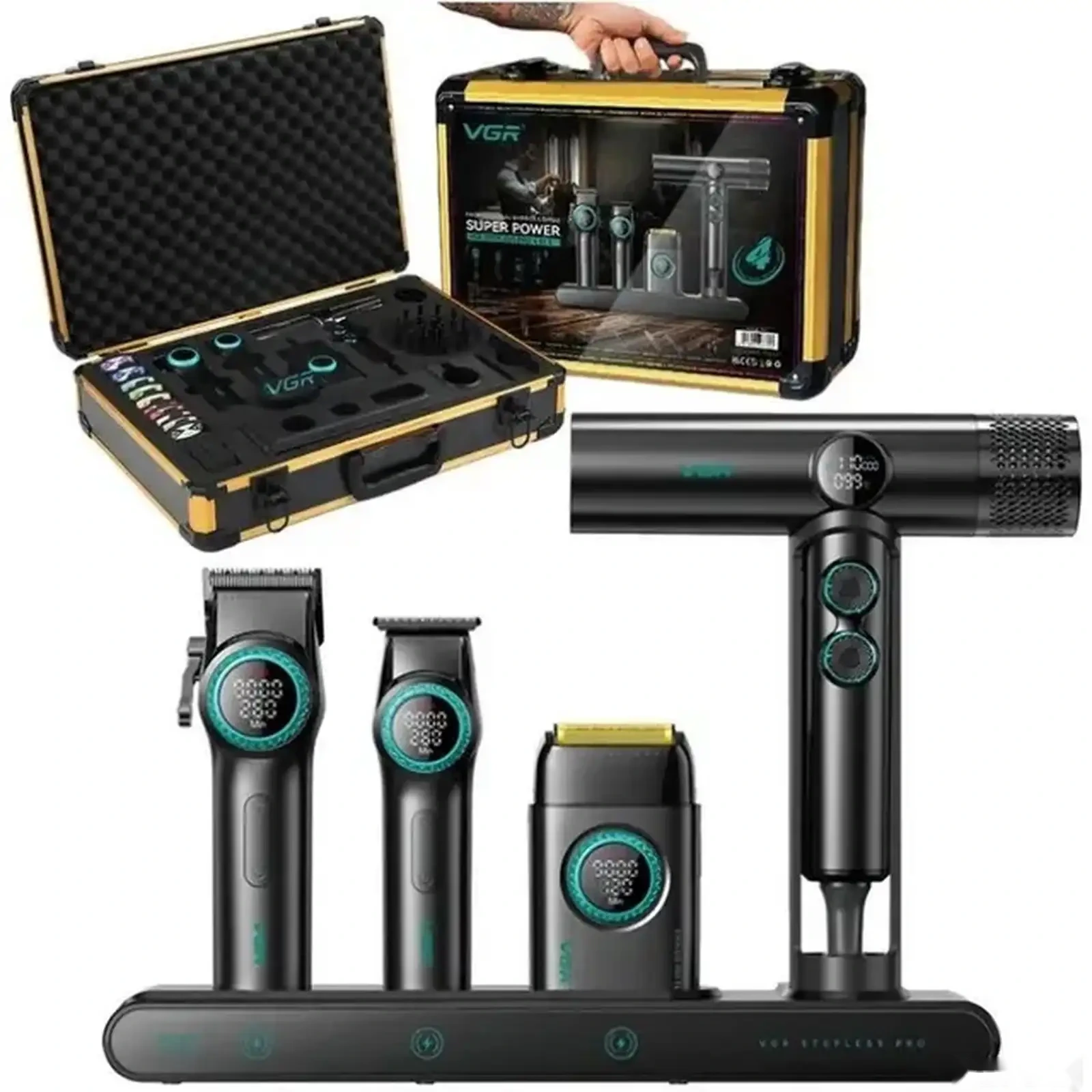 Триммер VGR Stepless pro 4 In 1 — фото 3