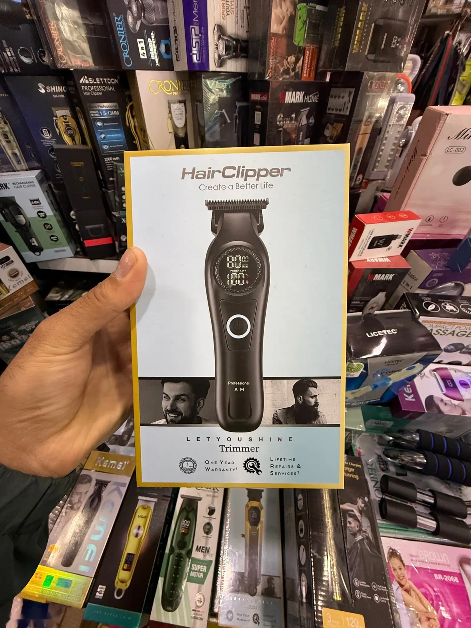 Триммер-машинкаи касбии Hair Clipper — фото 7