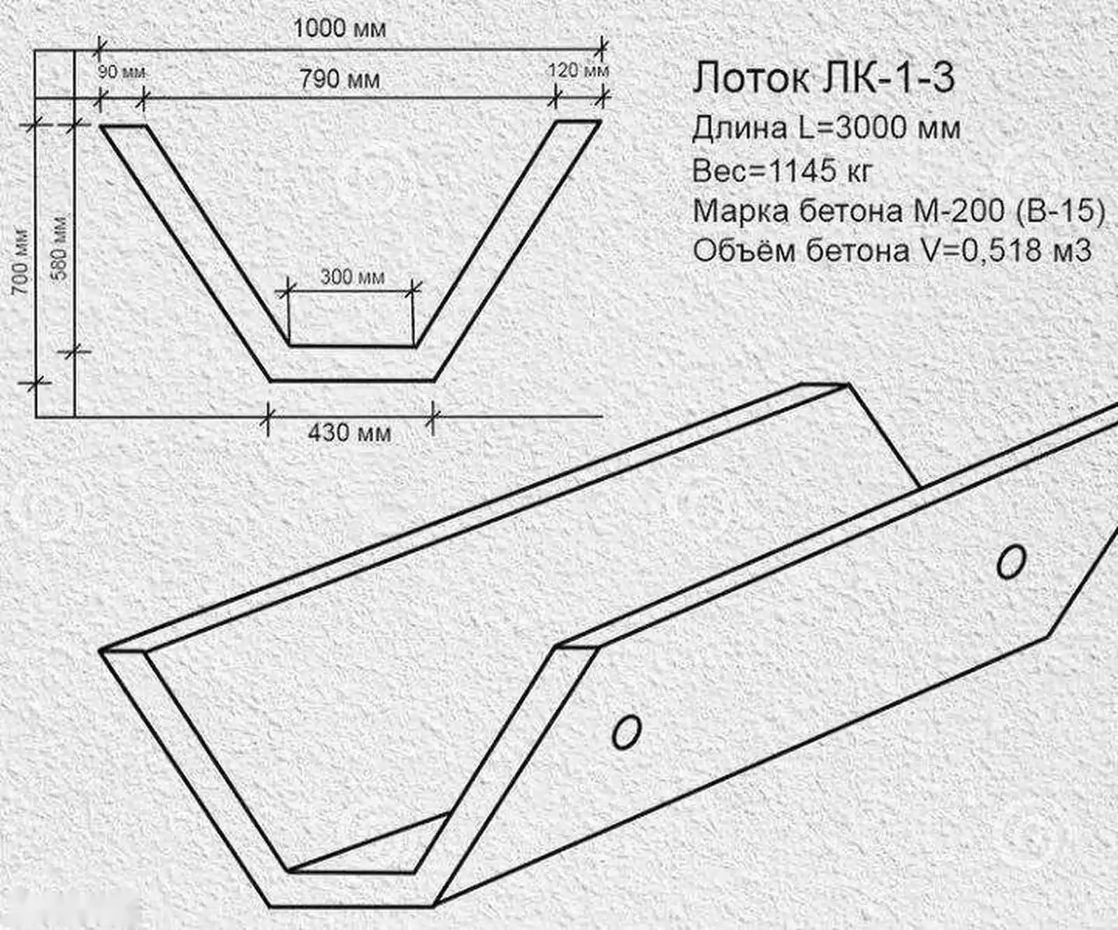 Дорожный водослив LK 1-3 — фото 5