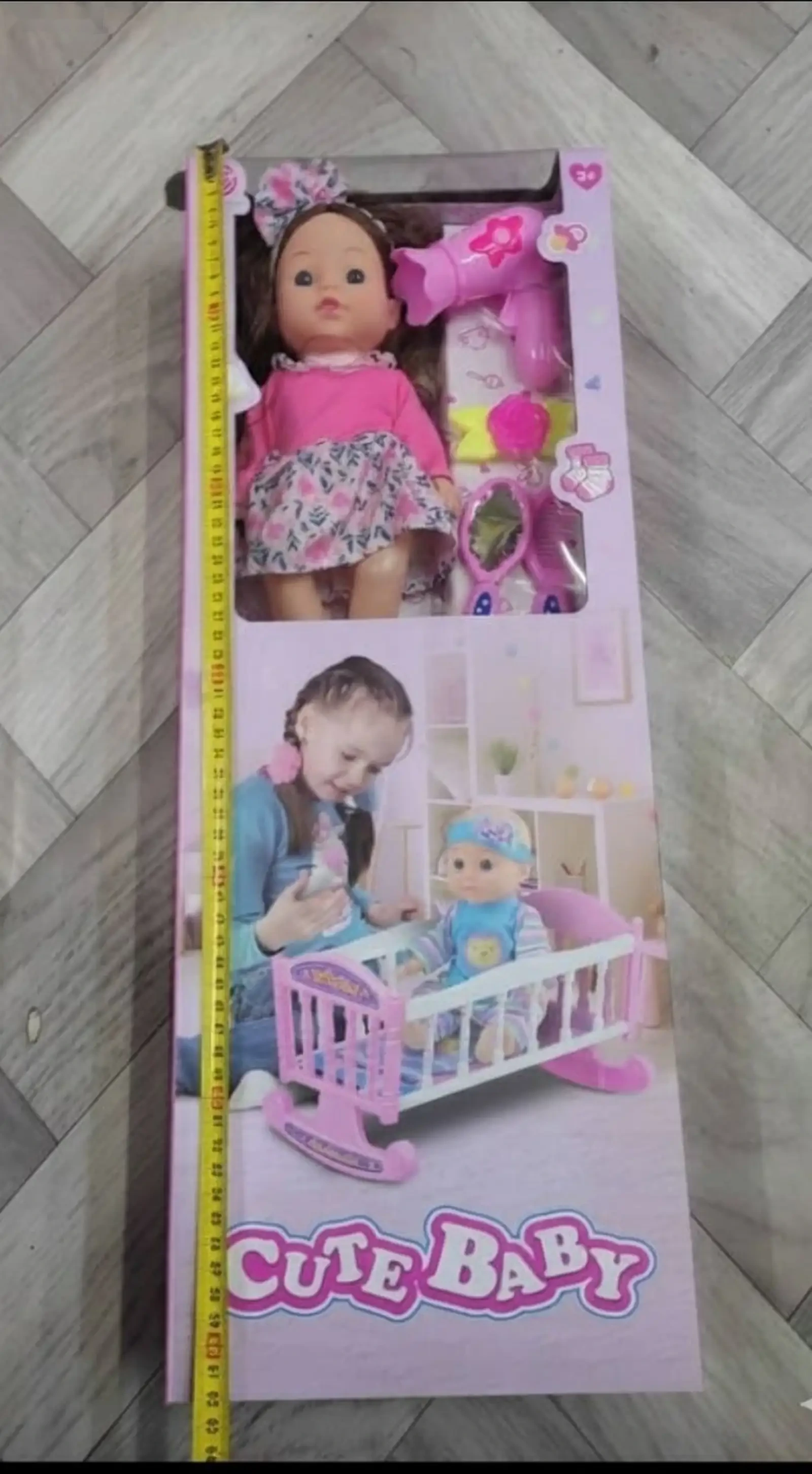 Кукла с кроваткой игрушка — фото 3