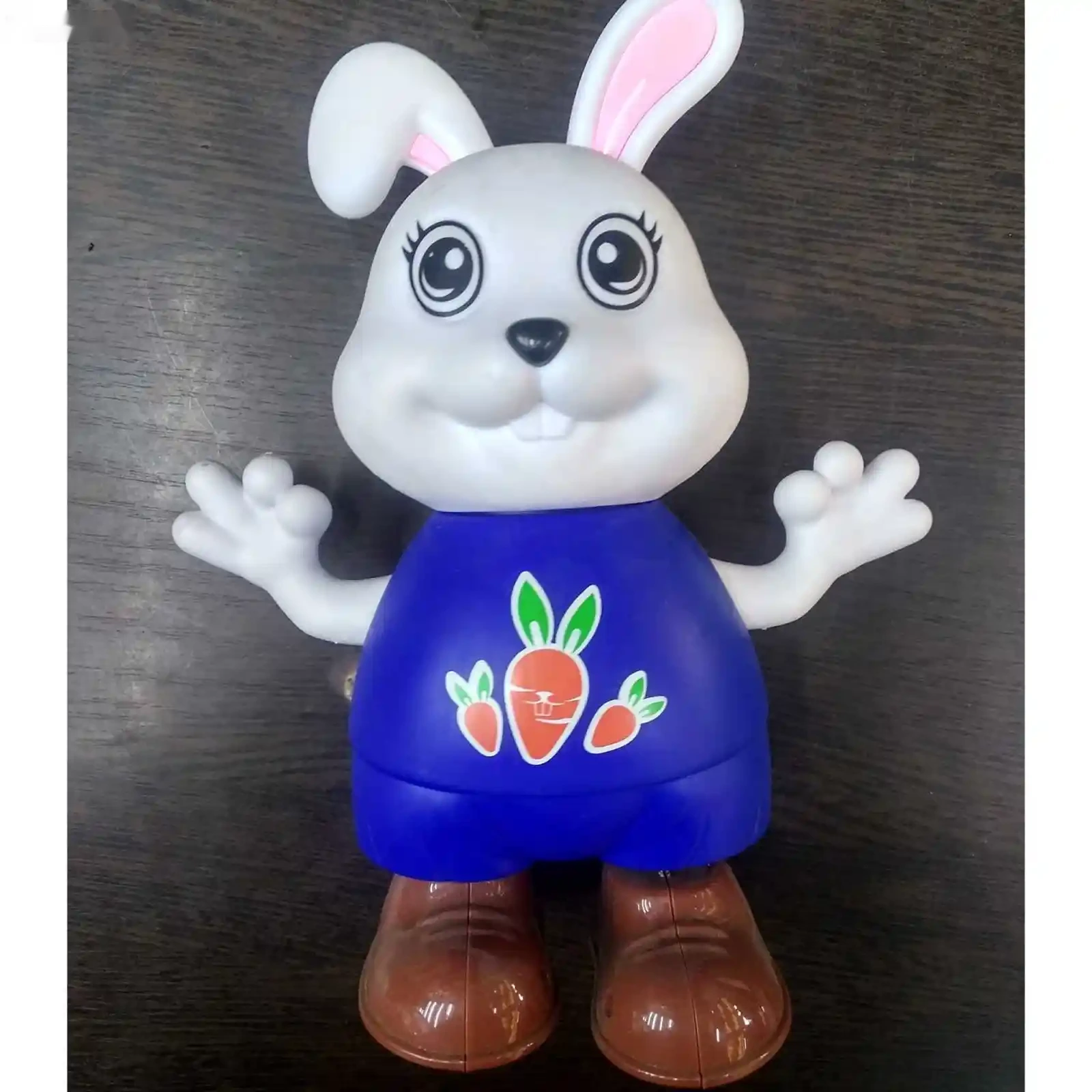 Зайчик музыкальный игрушка — фото 3