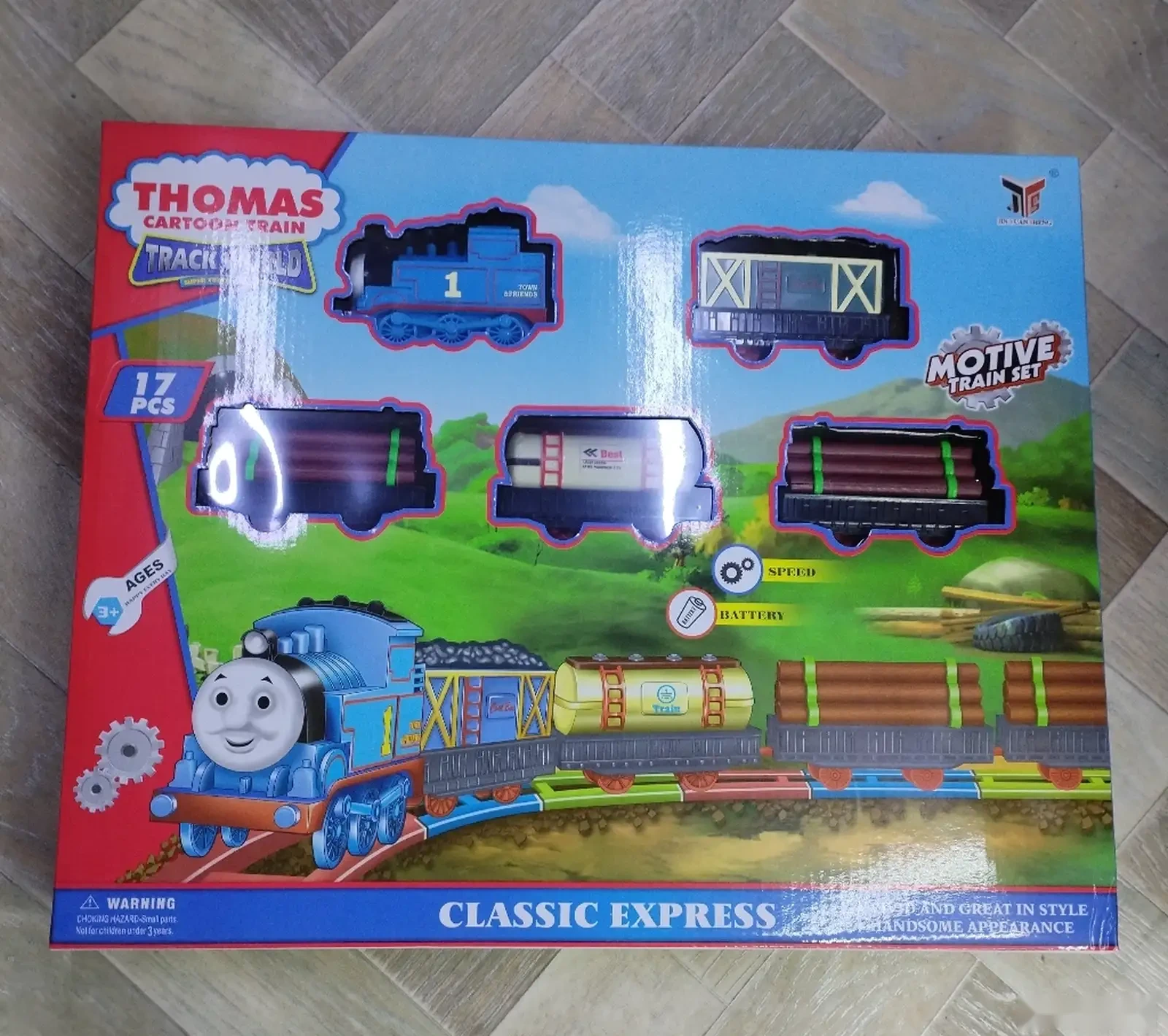 Поезд игрушечный classic express — фото 3