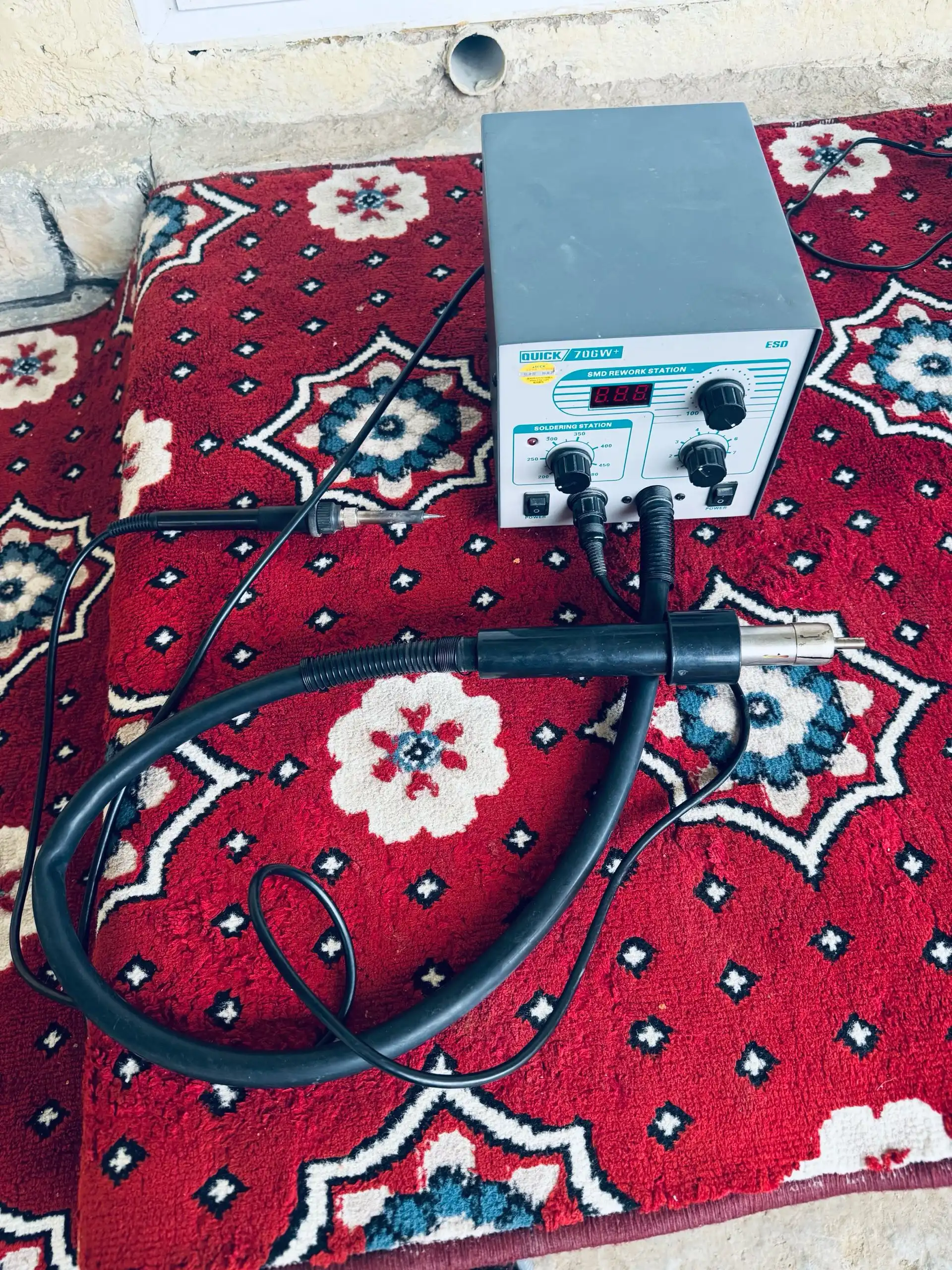 Термовоздушная паяльная станция Quick 706W+ ESD 2в — фото 2