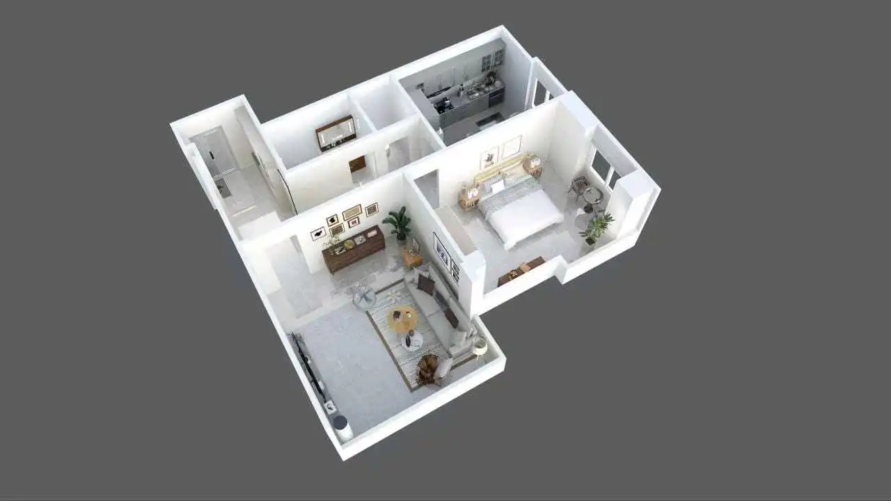 2-к квартира, 13 этаж, 76 м², Фирдавси — фото 3
