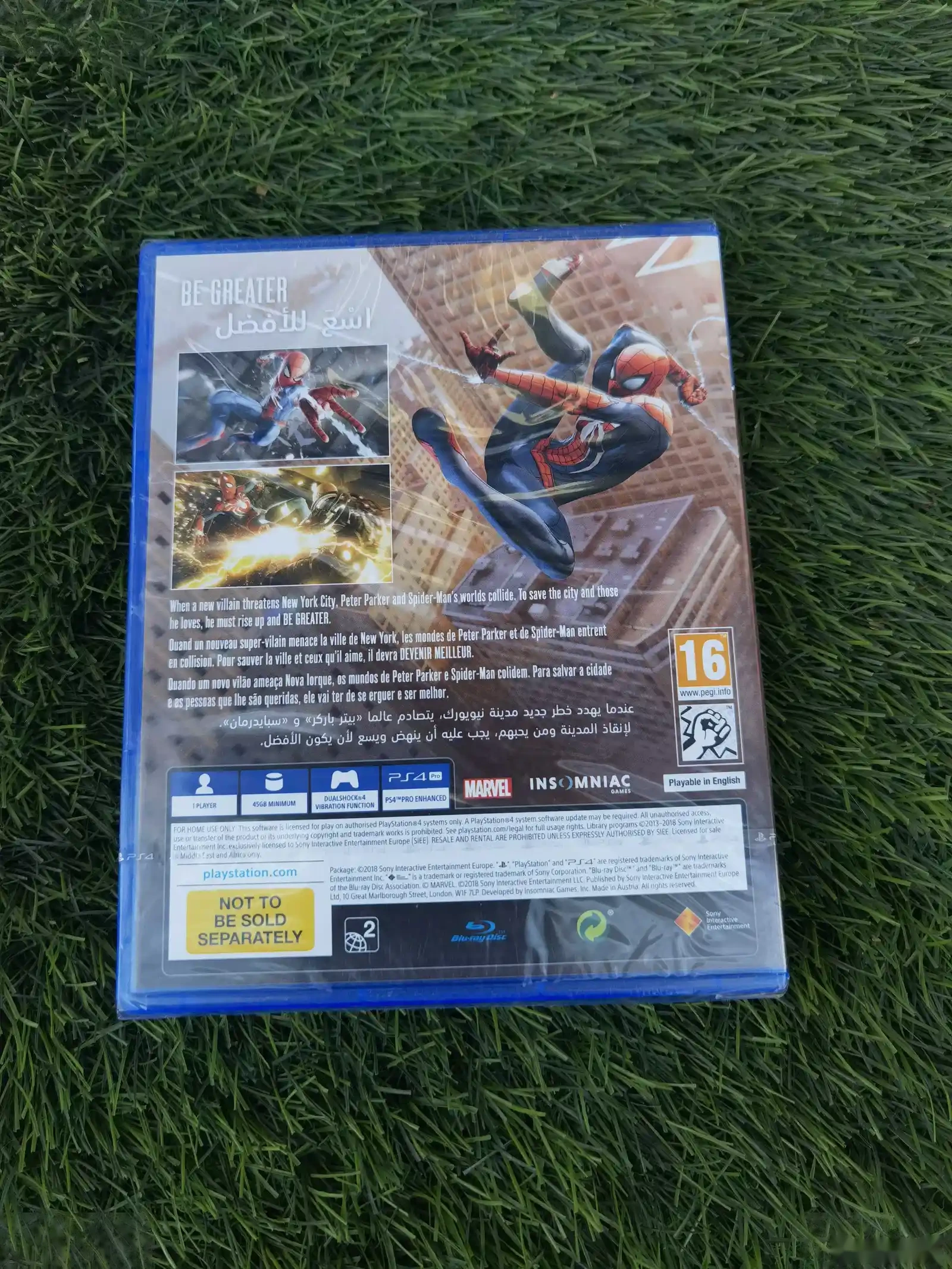 Игра Marvel Spider Man Rus для Sony PS4/5 — фото 2