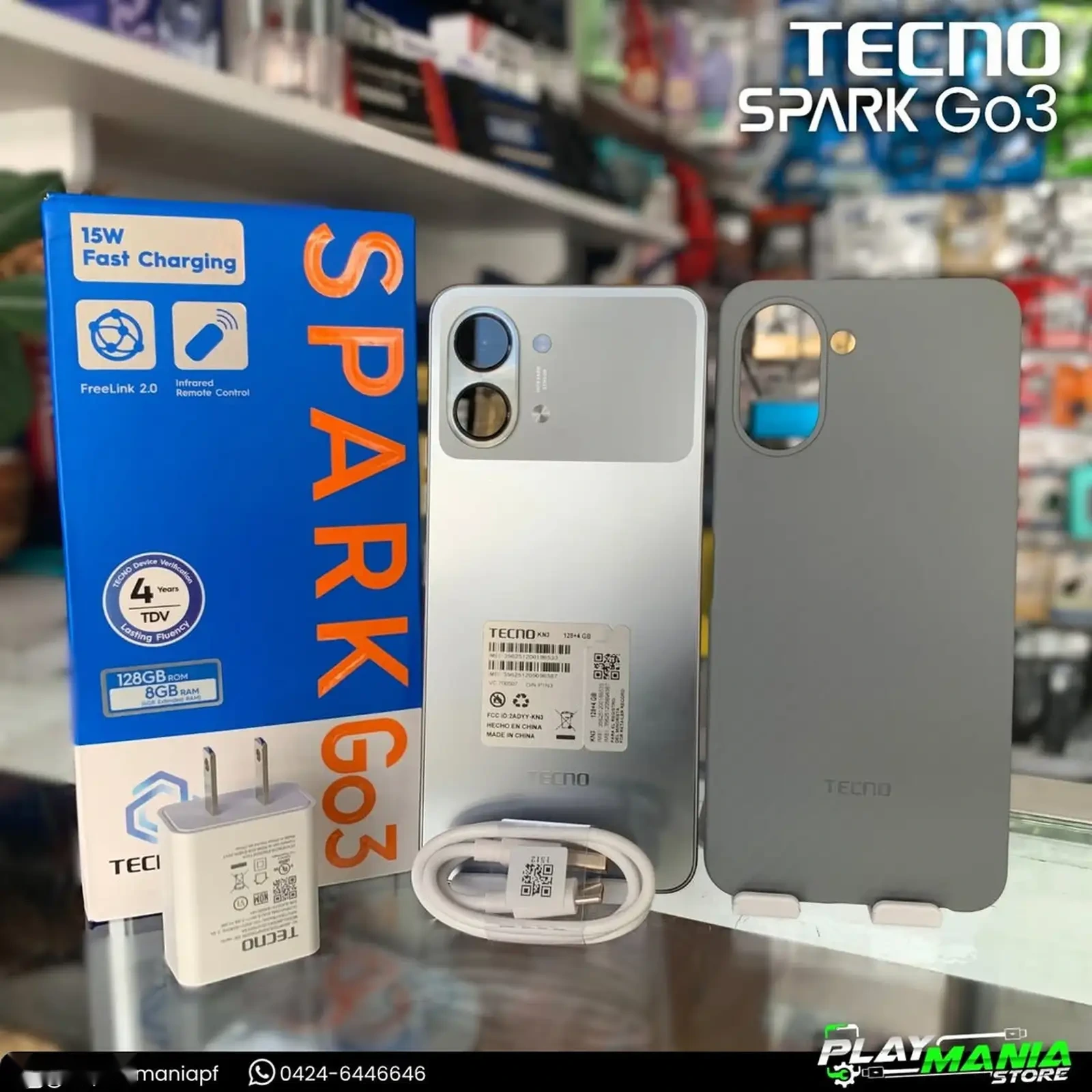 Tecno spark Go 3 8/128gb 5200mah 2026 — фото 5