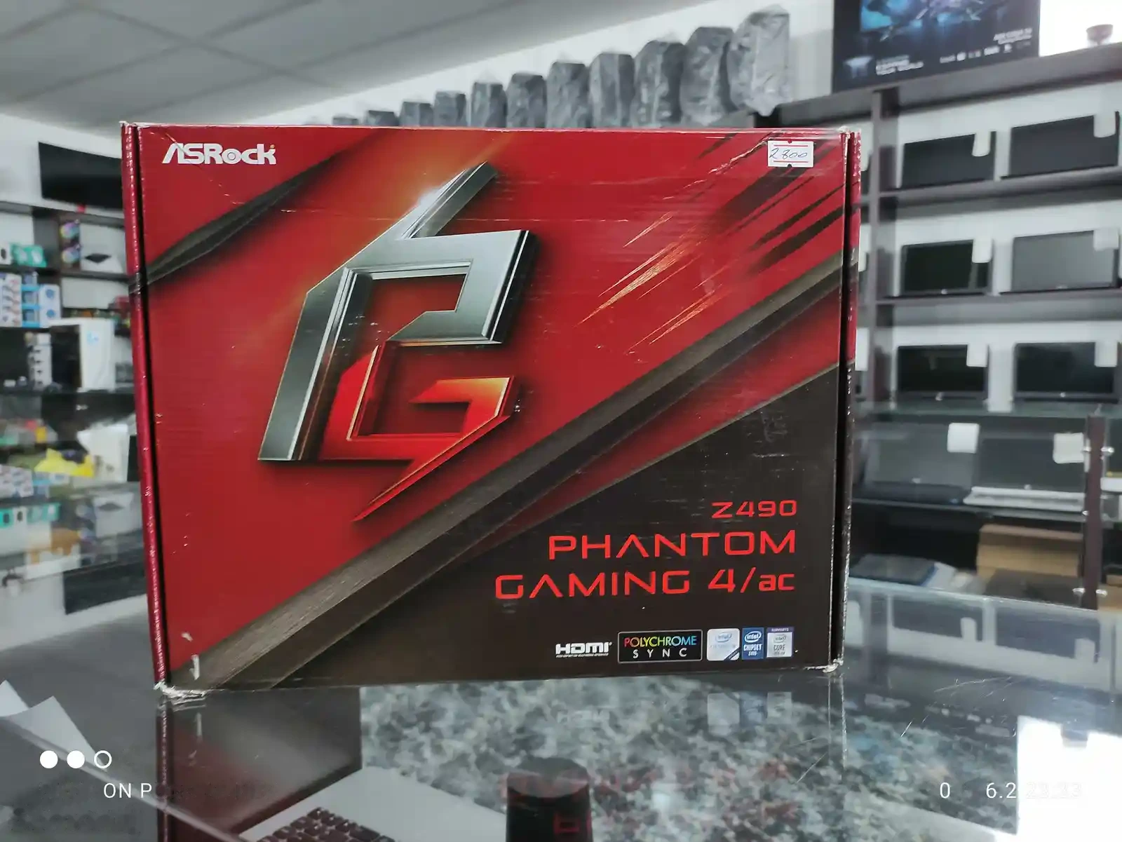Материнская плата Asrock Z490 Phantom Gaming 4