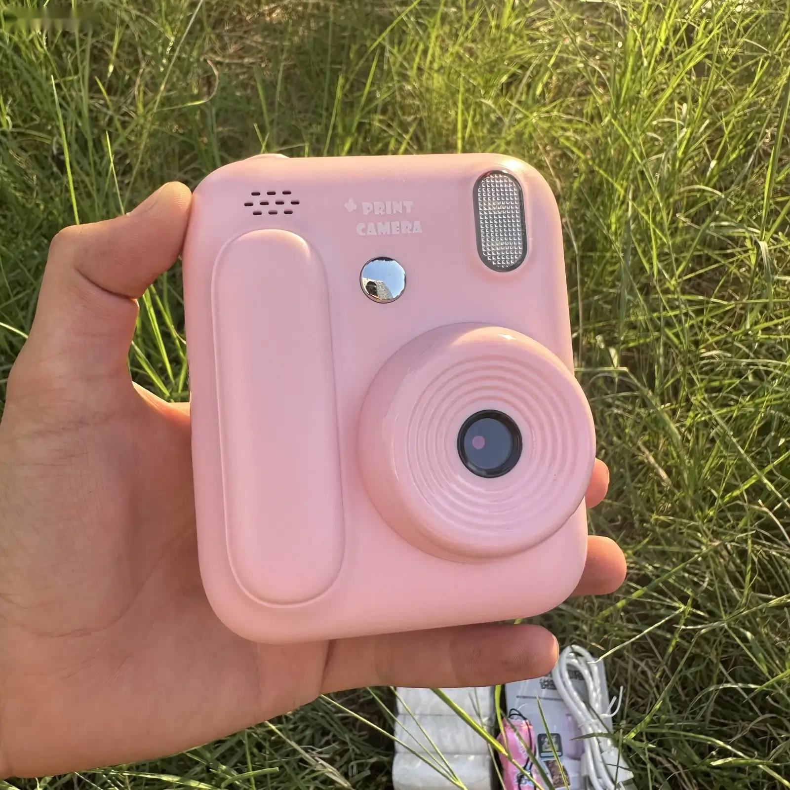 Детский фотоаппарат Digital Mini Camera розовый — фото 2