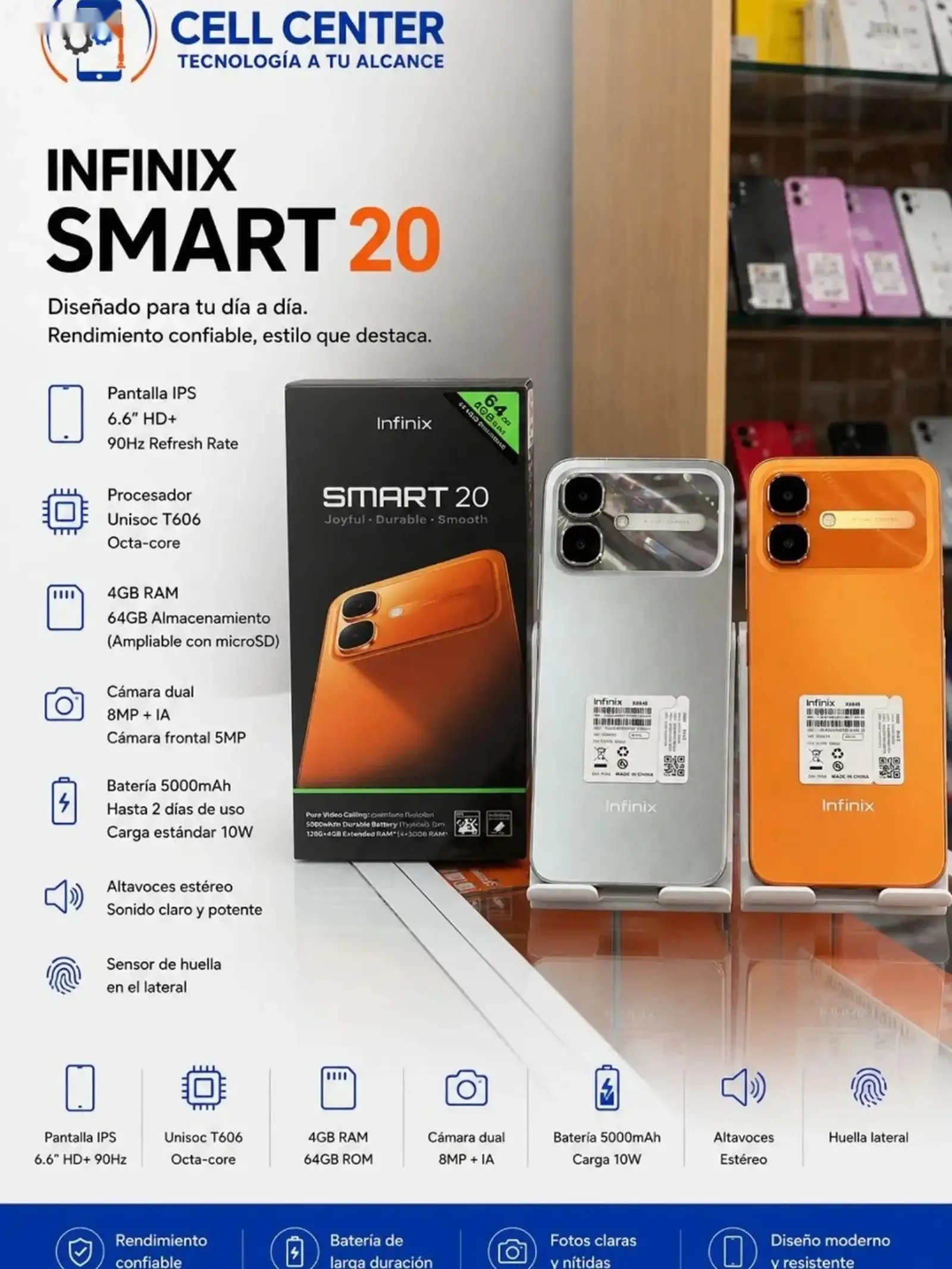 Infinix Smart 20 4+4/8/64Gb Global Version — фото 8