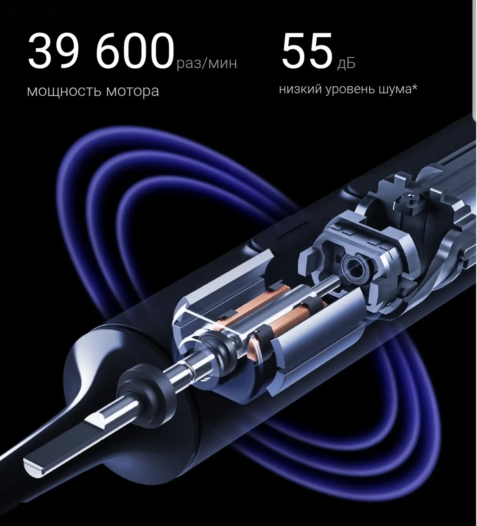 Электрическая зубная щетка Xiaomi Mijia T700 — фото 4