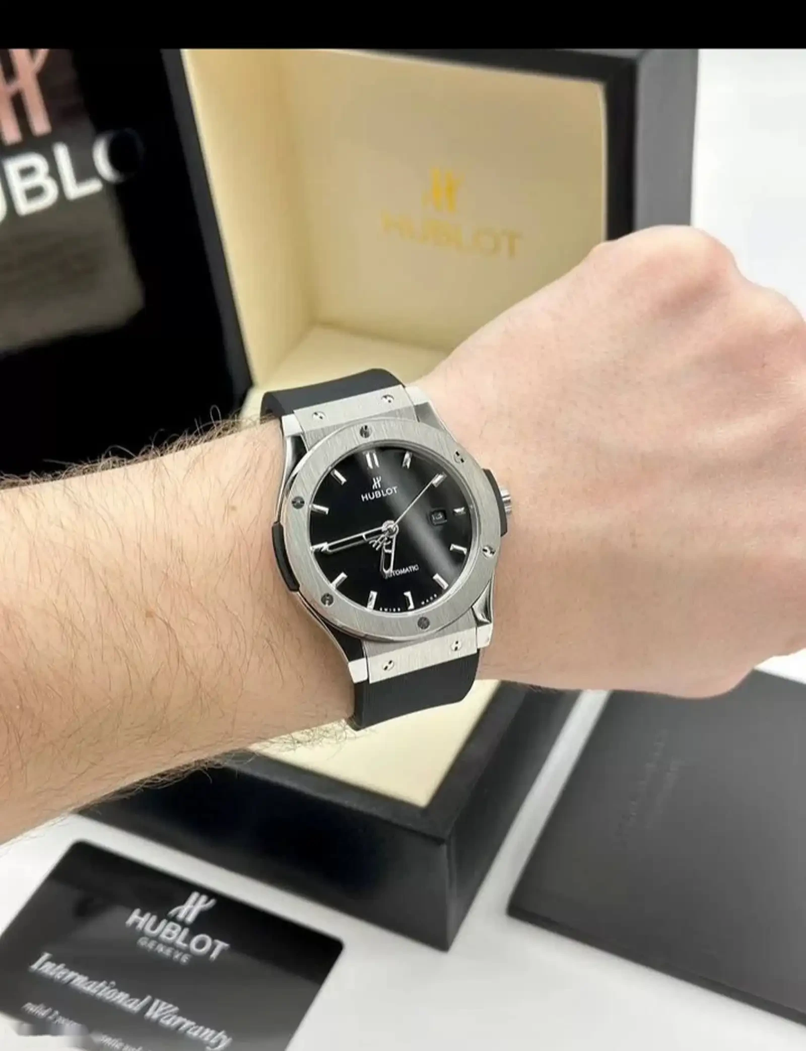 Часы Hublot automatic — фото 7