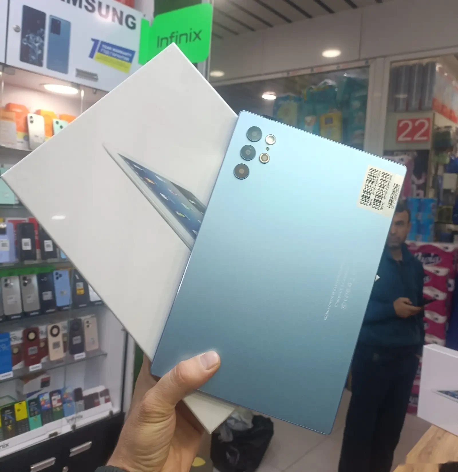 Планшет OZCT 2sim 128gb Blue — фото 2
