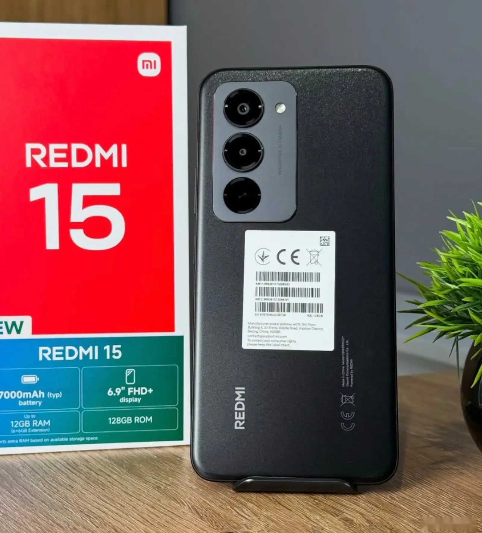 Xiaomi Redmi 15 6+3/128Gb black — фото 3