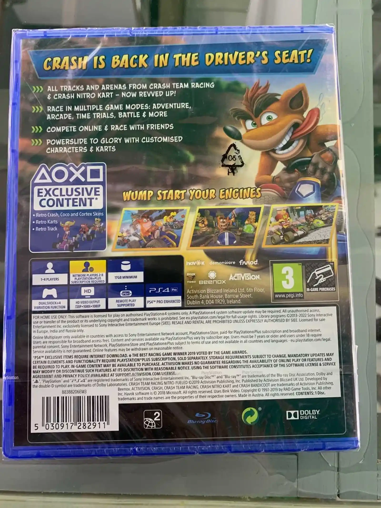 Диск Crash Team Racing Nitro-Fueled для PlayStation 5 — фото 2