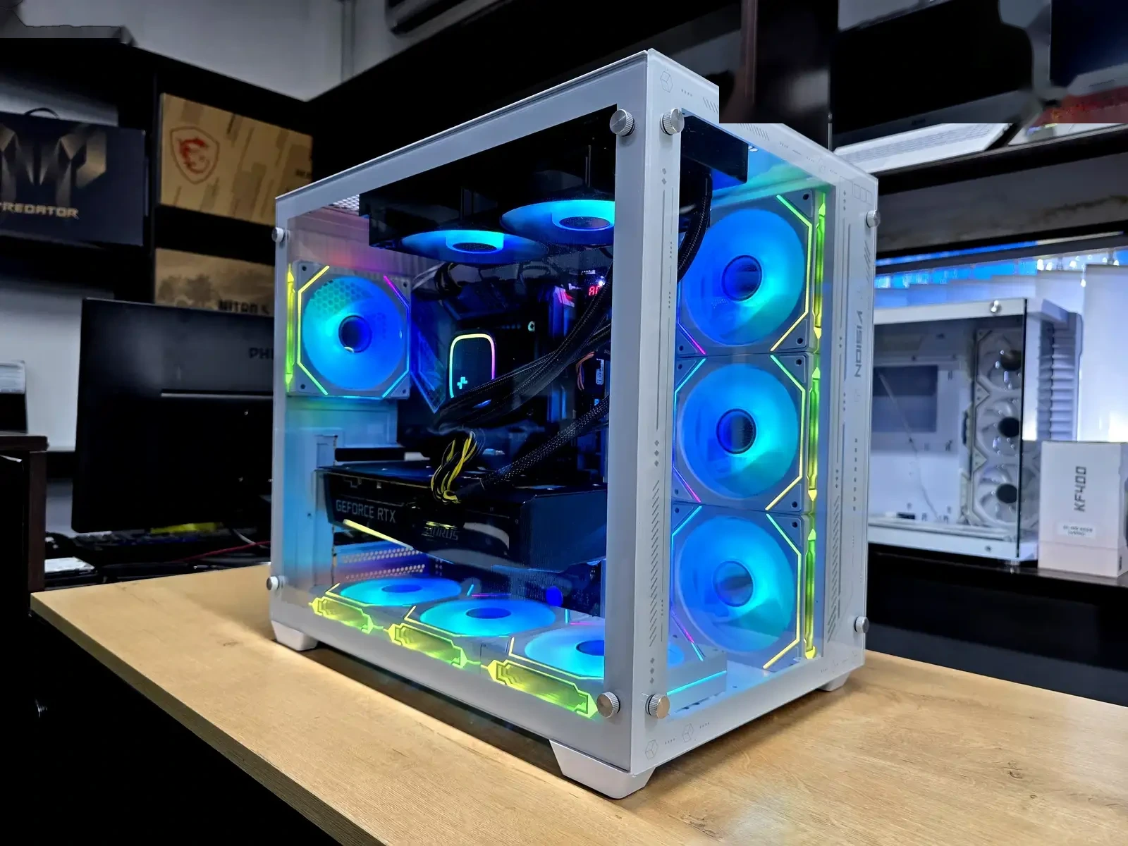 Игровой Персональный компьютер Core i7-12700KF / RTX 3060Ti Aorus / 32GB / 512GB
