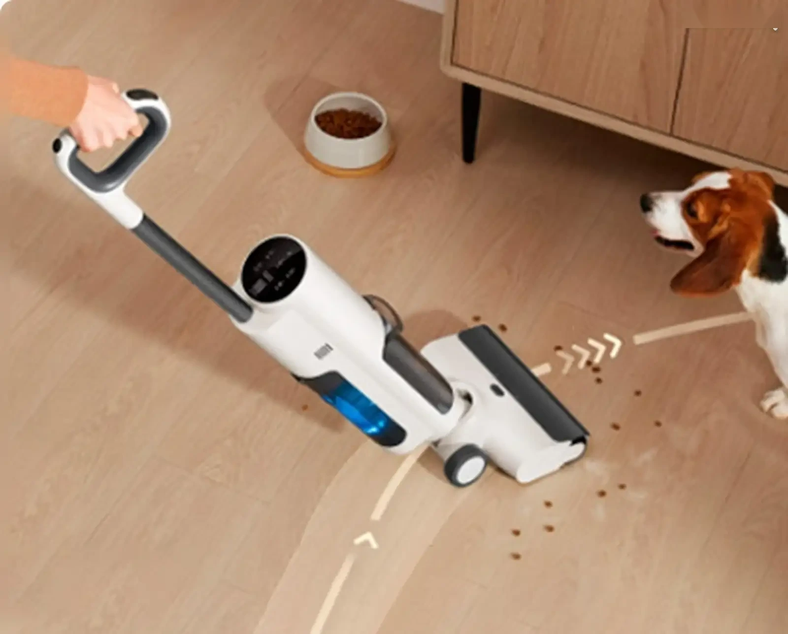 Беспроводной моющий пылесос Xiaomi Mijia Wireless Floor Scrubber — фото 8
