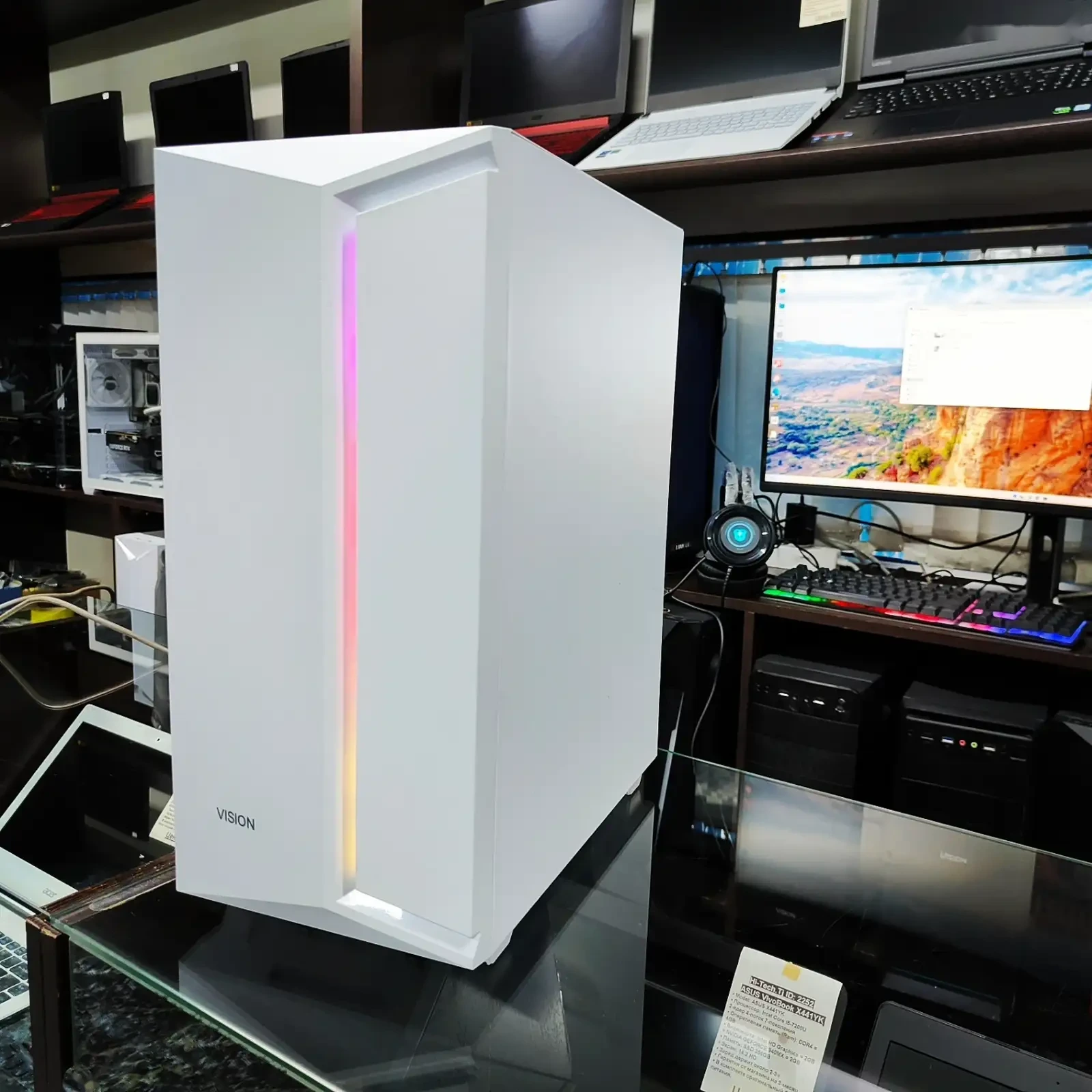 Игровой Компьютер Vision Rgb White Core i5 Ram 8Gb ssd 128gb Gtx 650ti — фото 4