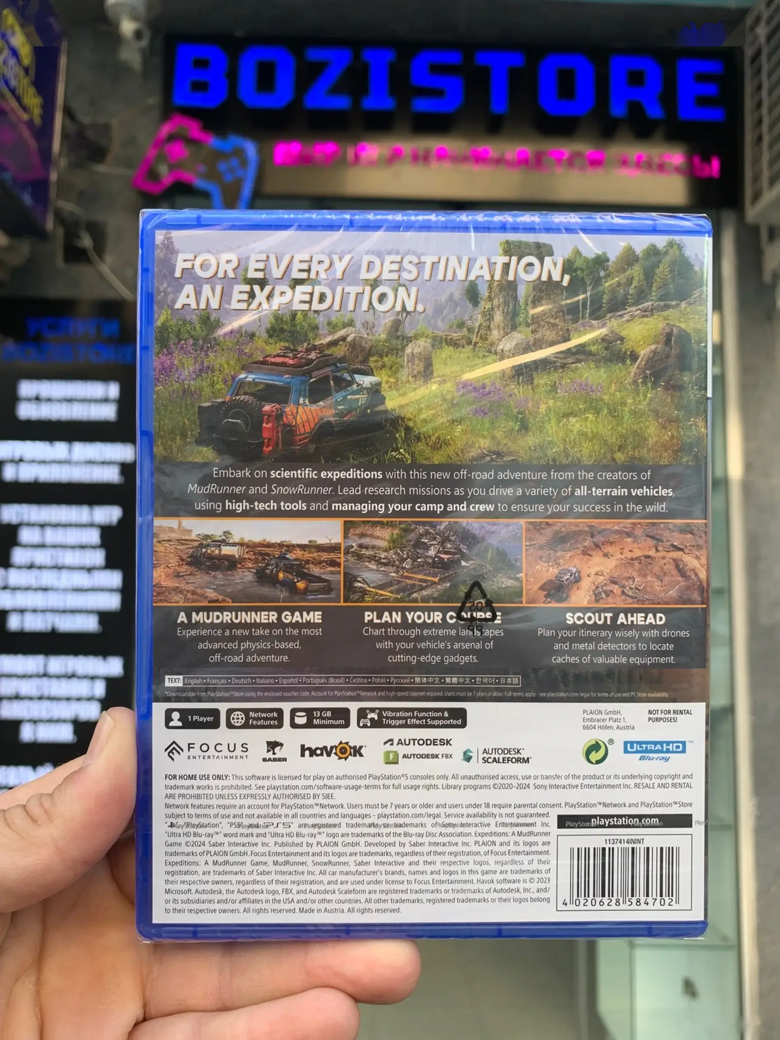 Диск Expeditions A MudRunner Game для PlayStation 5 — фото 2