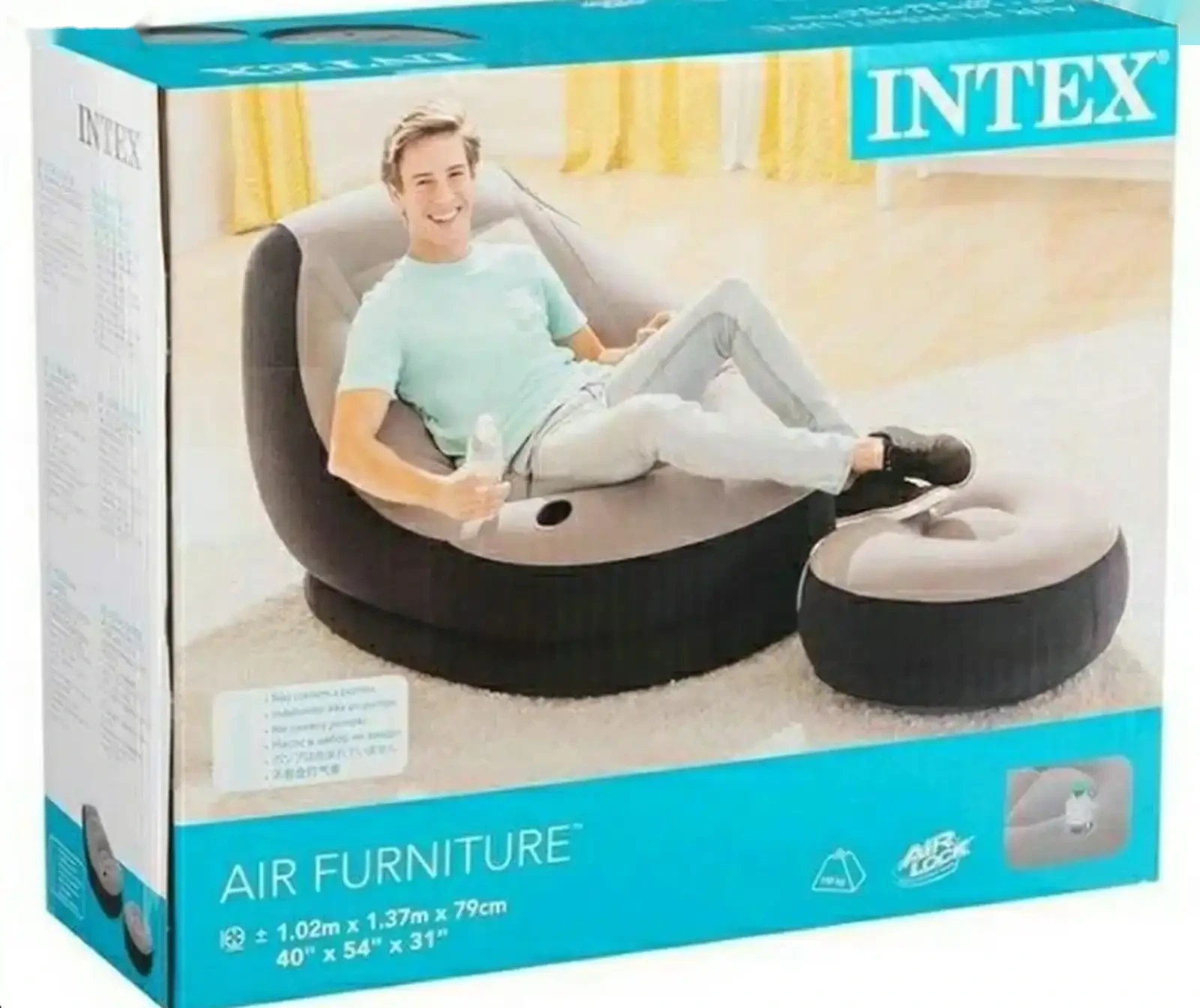 Надувное кресло Intex — фото 4