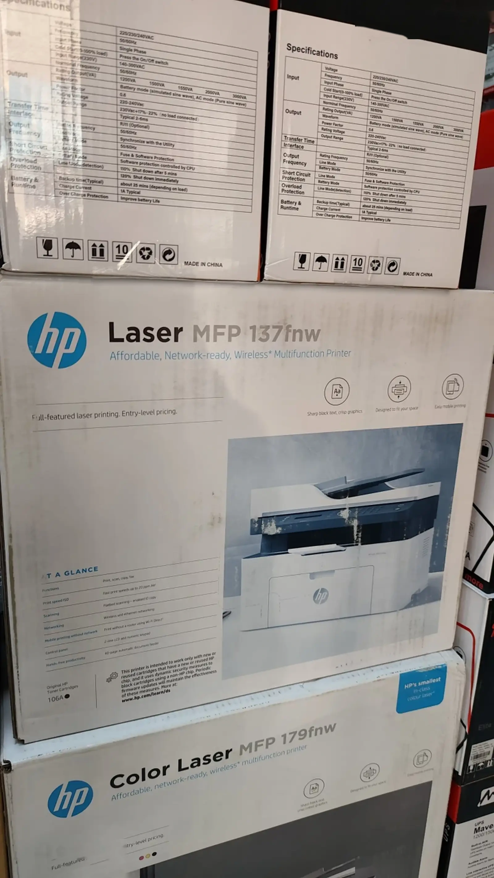 Принтер hp Laser MFP 137fnw — фото 2