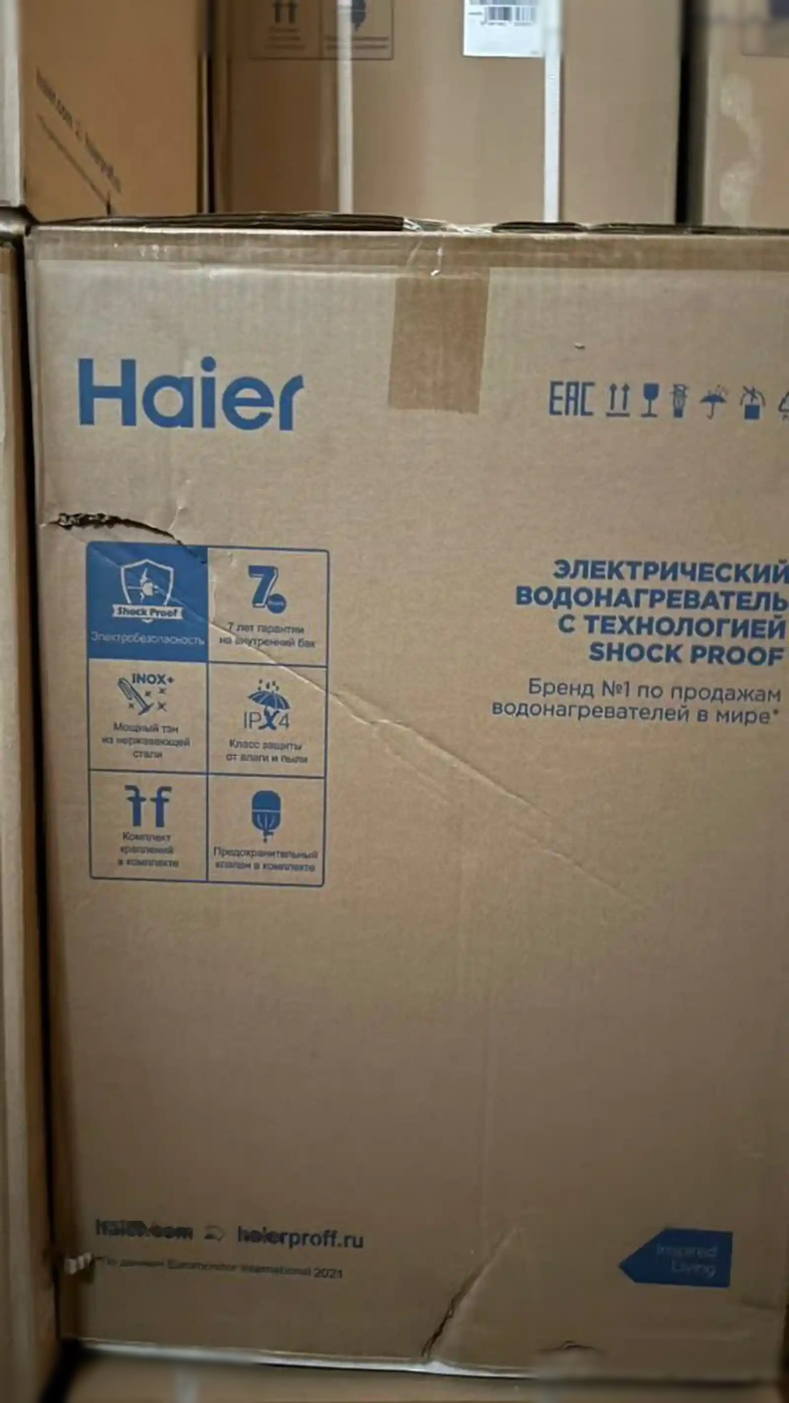 Водонагреватель - Haier 80л — фото 4