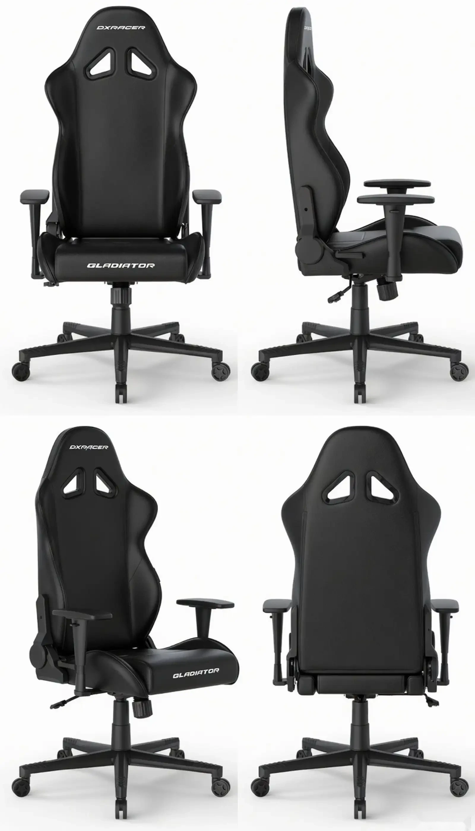 Игровое кресло DXRacer Gladiator G Series Black — фото 4