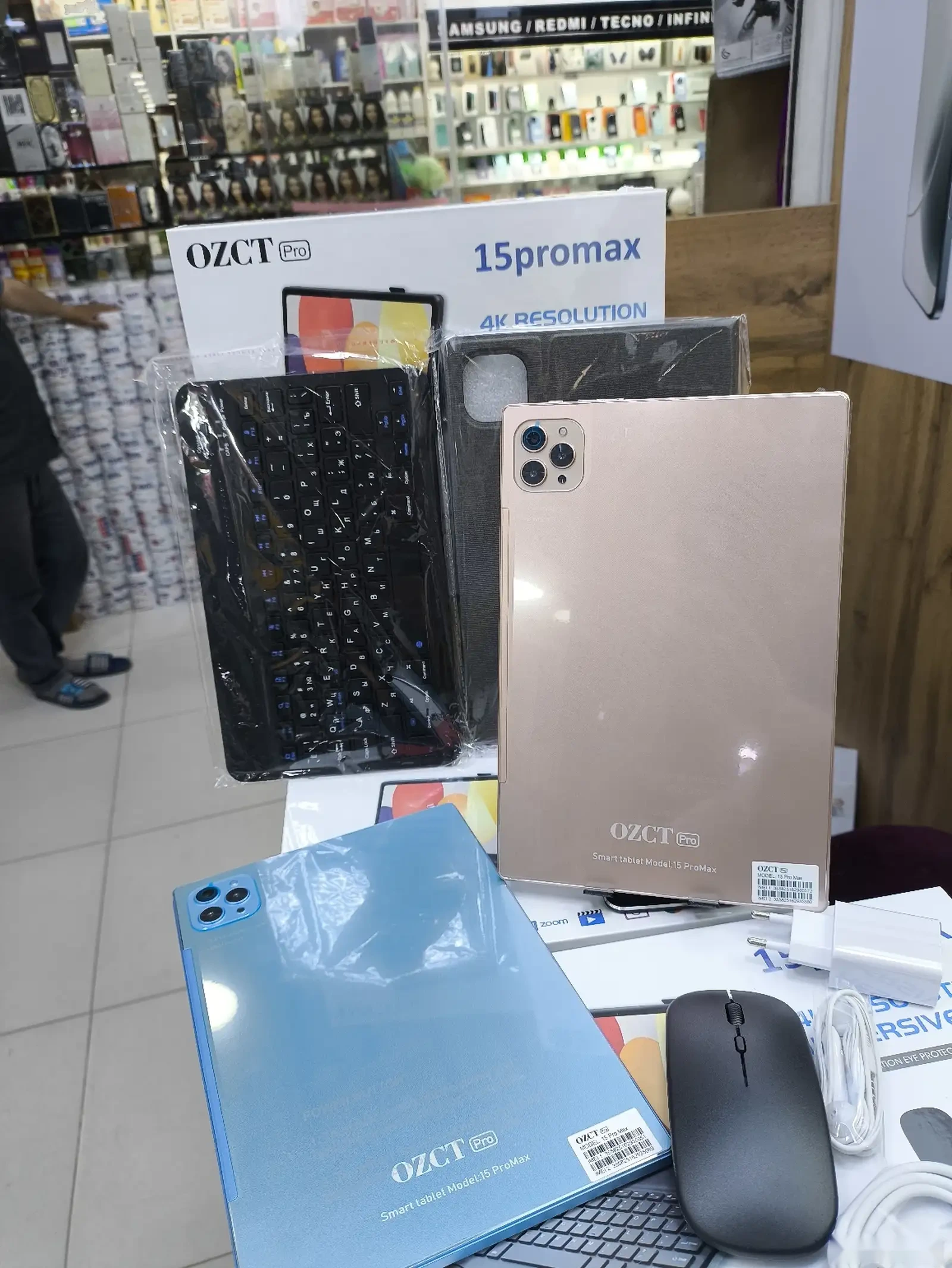 Планшет 15 Pro Max 16/512Gb blue — фото 3