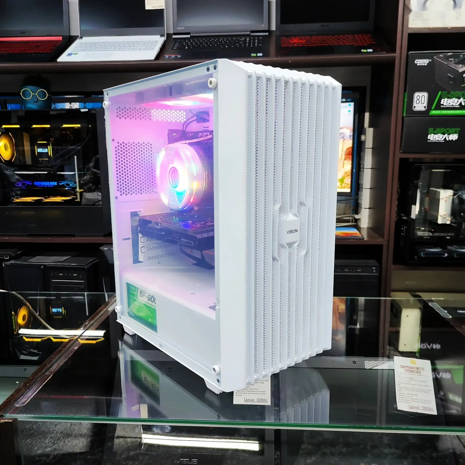 Игровой Системный блок VISION White i5 Ram 16gb SSD 500GB