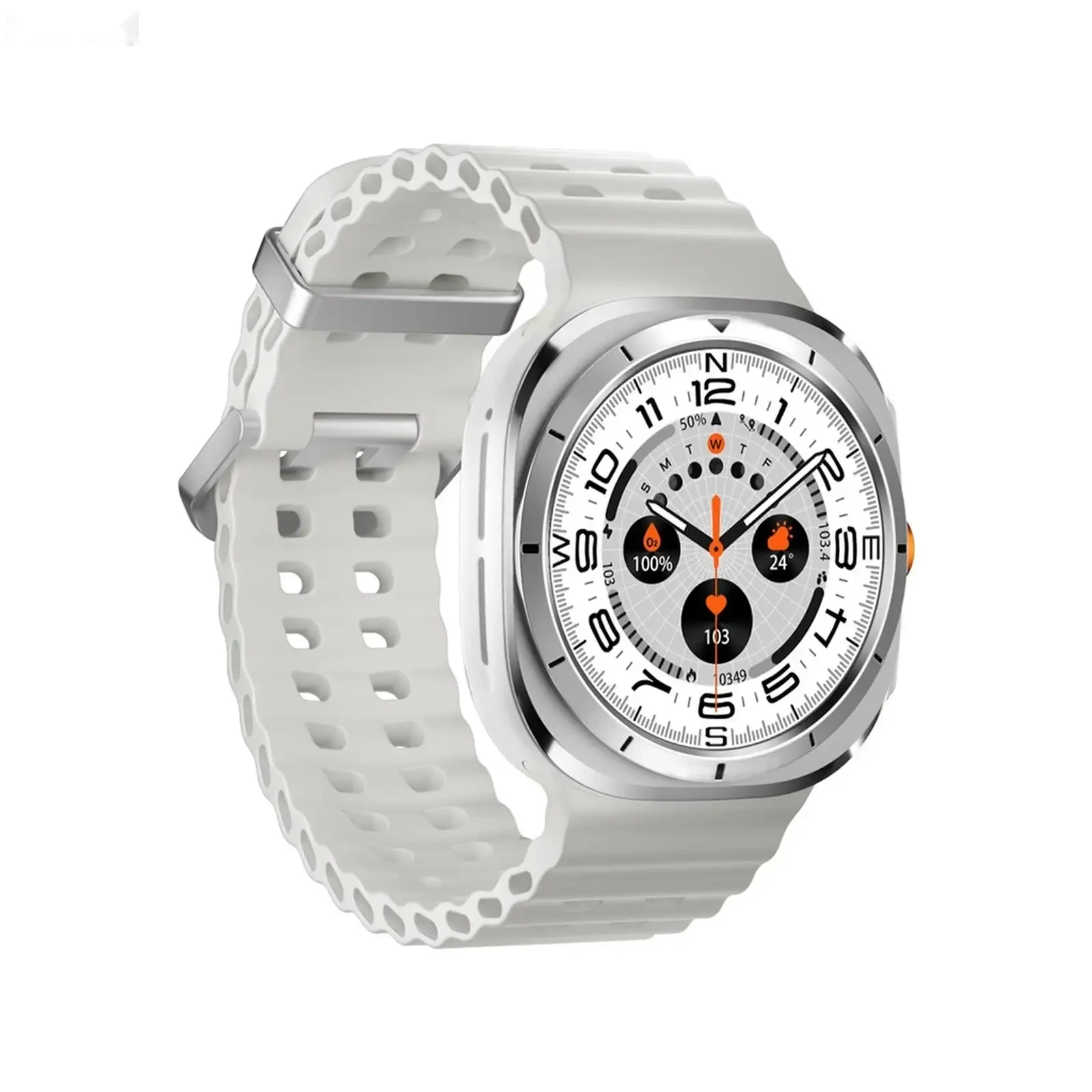 Умные часы Porodo Voyager Smart Watch серебристий — фото 2