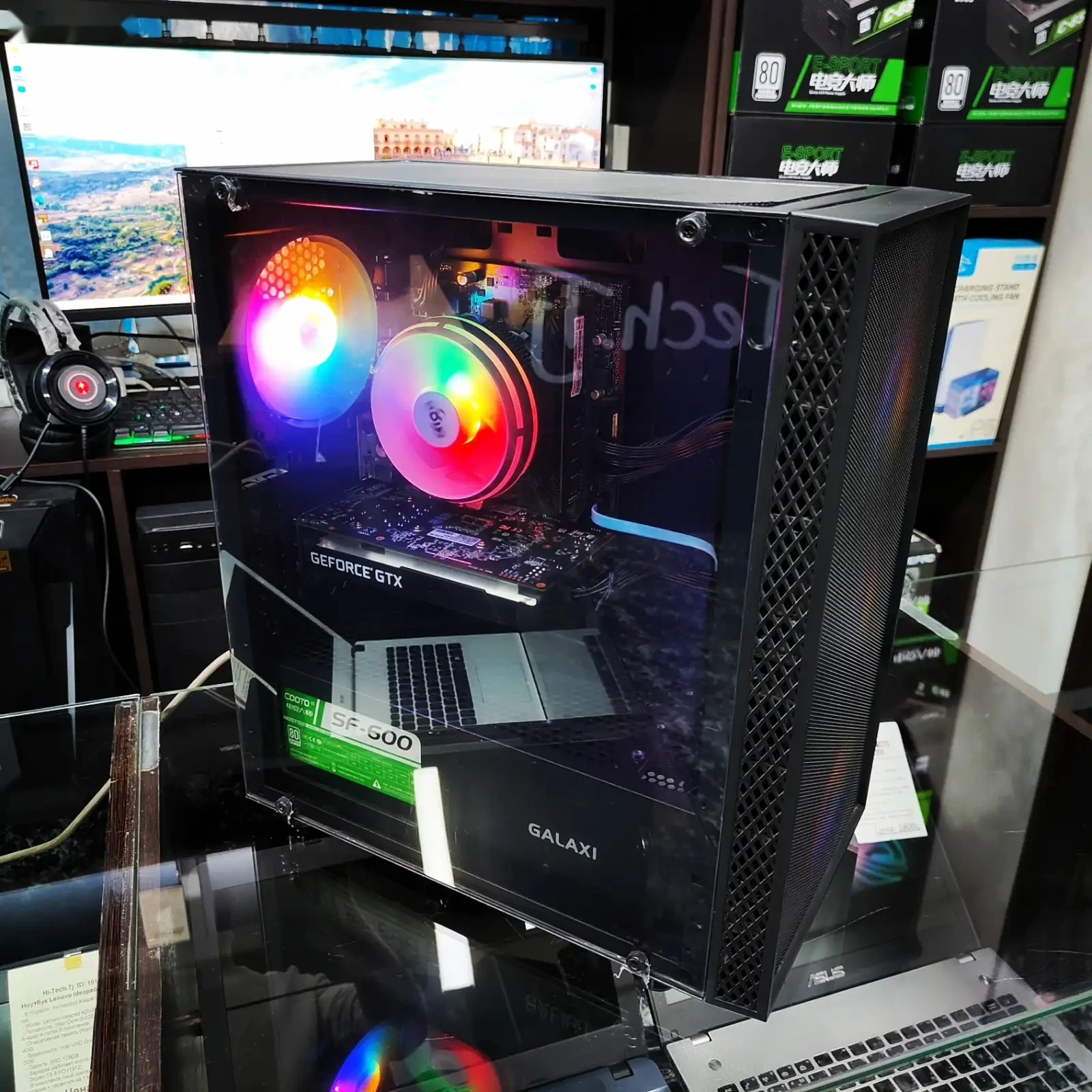 Игровой Компьютер GALAX Black Core i5 DDR4 16GB SSD 480GB GTX 1650S — фото 5