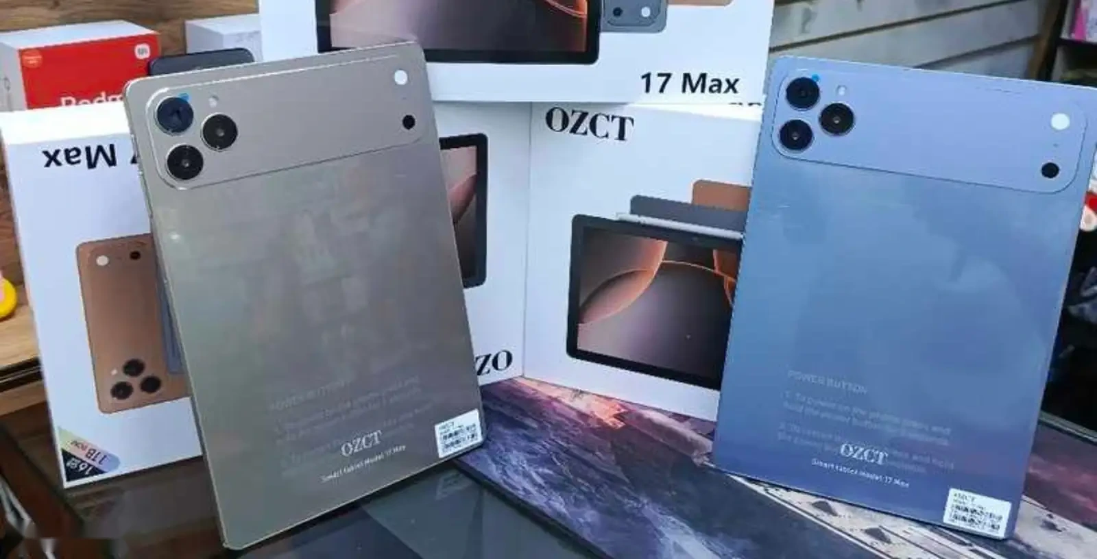 Планшет 17 PRO max 2sim 16/1tera Orange 8000 battery — фото 3